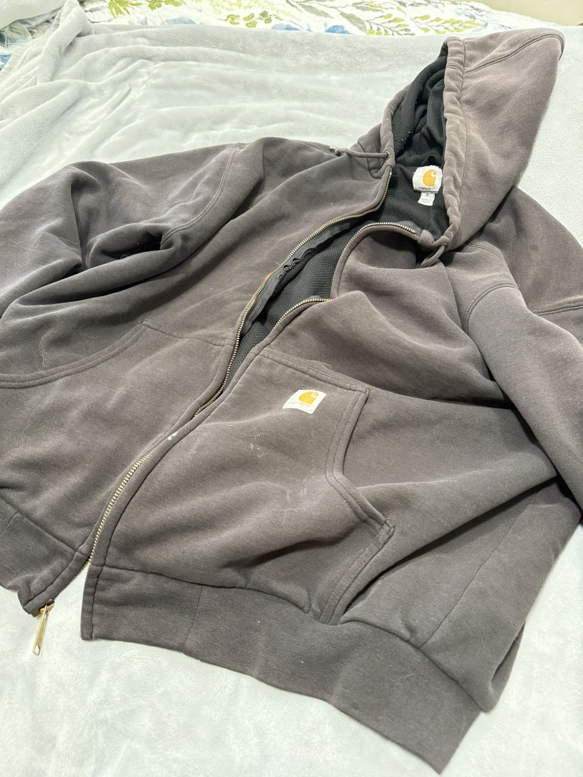 Carhartt Carhartt Vintage Zip up hoodie Size US XL / EU 56 / 4 - 1 Thumbnail
