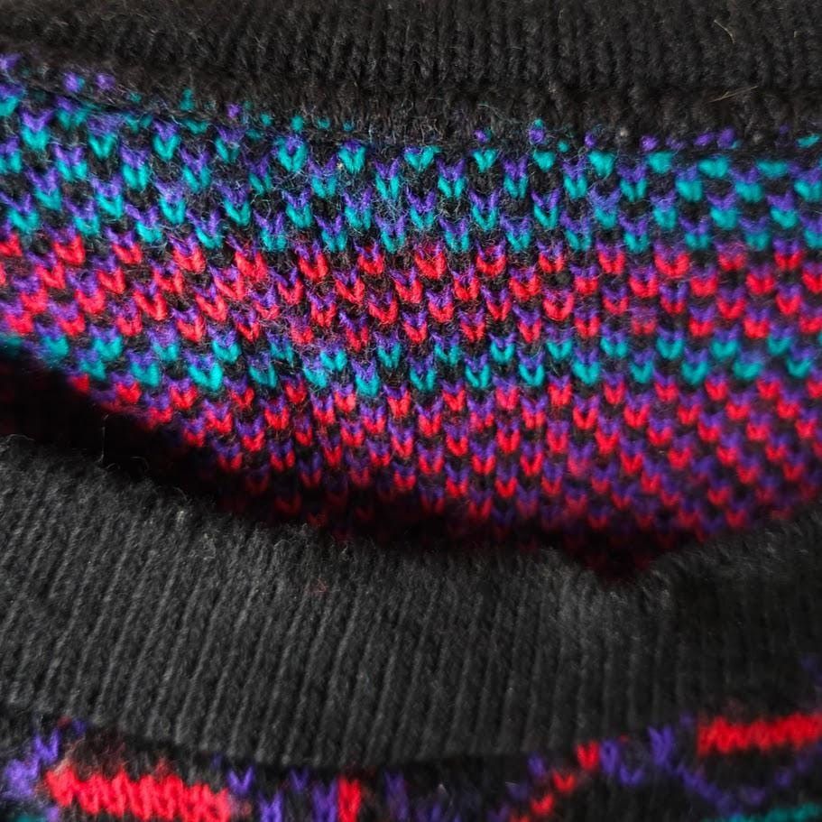 Vintage Vintage Woolrich Sweater Womens Size Large 90s Pink Purple Size L / US 10 / IT 46 - 4 Thumbnail