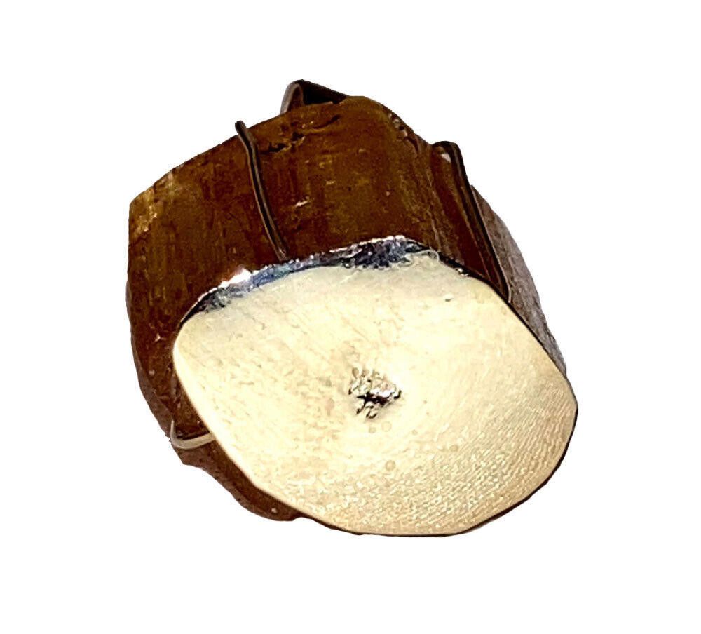 Designer Artisan HandMade 14KT Caged Gold Imperial Topaz Pendant Size ONE SIZE - 4 Thumbnail
