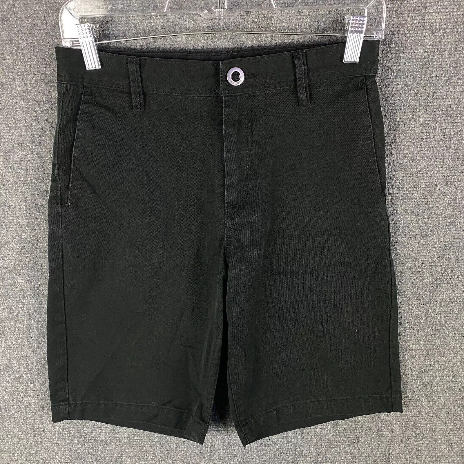 Volcom Volcom Shorts Men's 28 Black Casual Polyester Blend Size US 28 / EU 44 - 1 Thumbnail