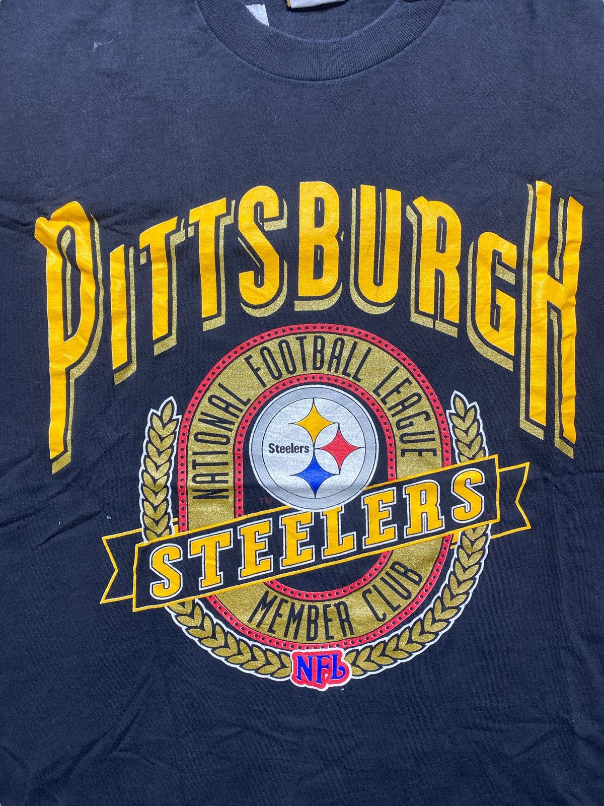 Nutmeg VINTAGE NUTMEG PITTBURGH STEELERS TSHIRT Size US L / EU 52-54 / 3 - 7 Thumbnail