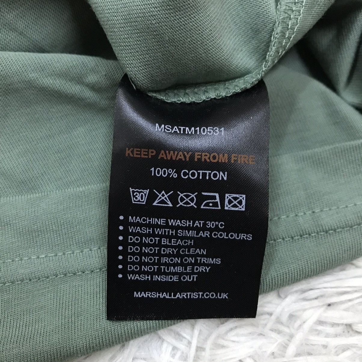 Marshall Artist Marshall Artist Modern Tailoring Siren Tee Sage Size US S / EU 44-46 / 1 - 14 Thumbnail
