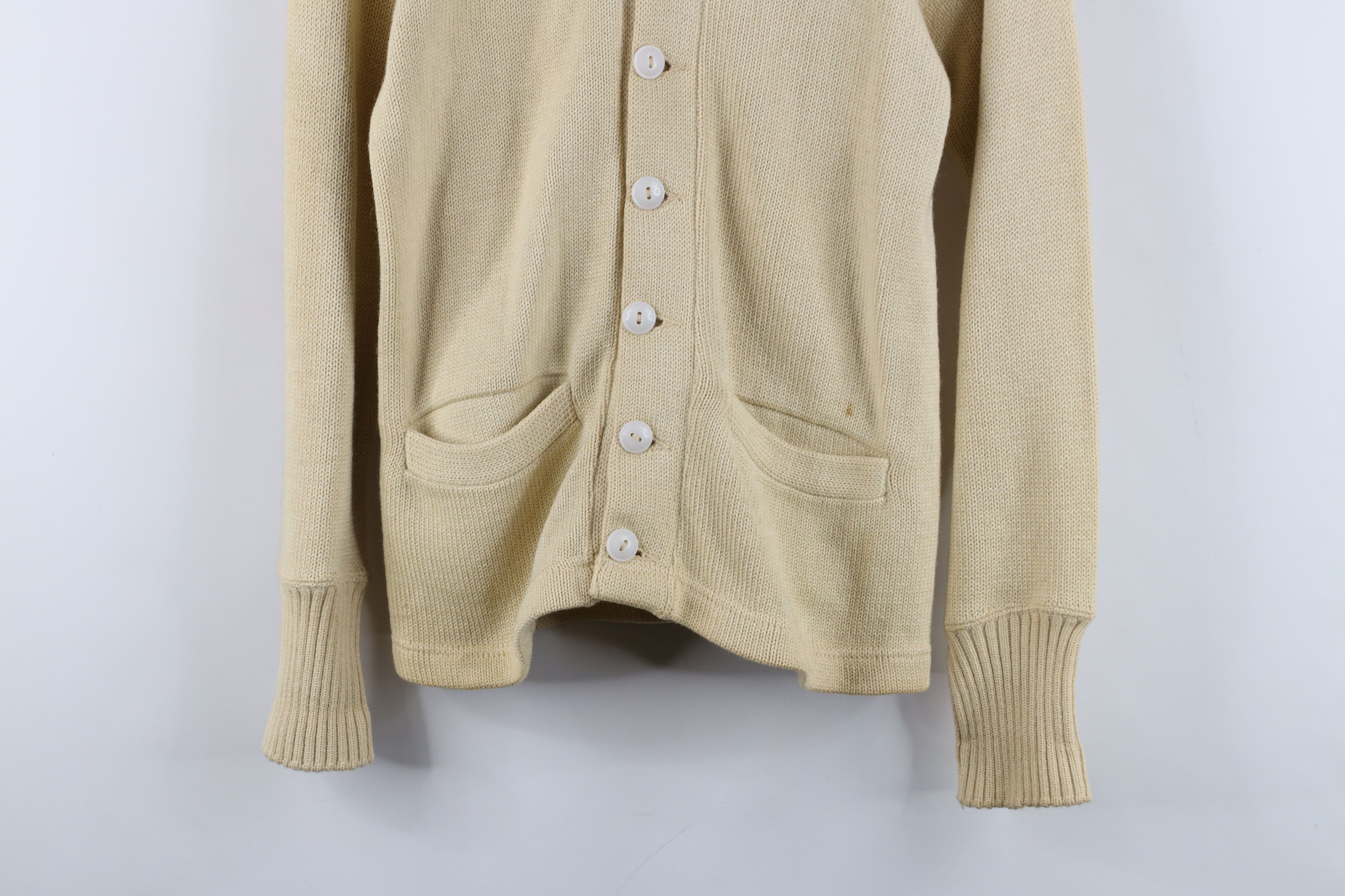 Vintage Vintage 50s Streetwear Letterman Cardigan Sweater USA Size US L / EU 52-54 / 3 - 3 Thumbnail