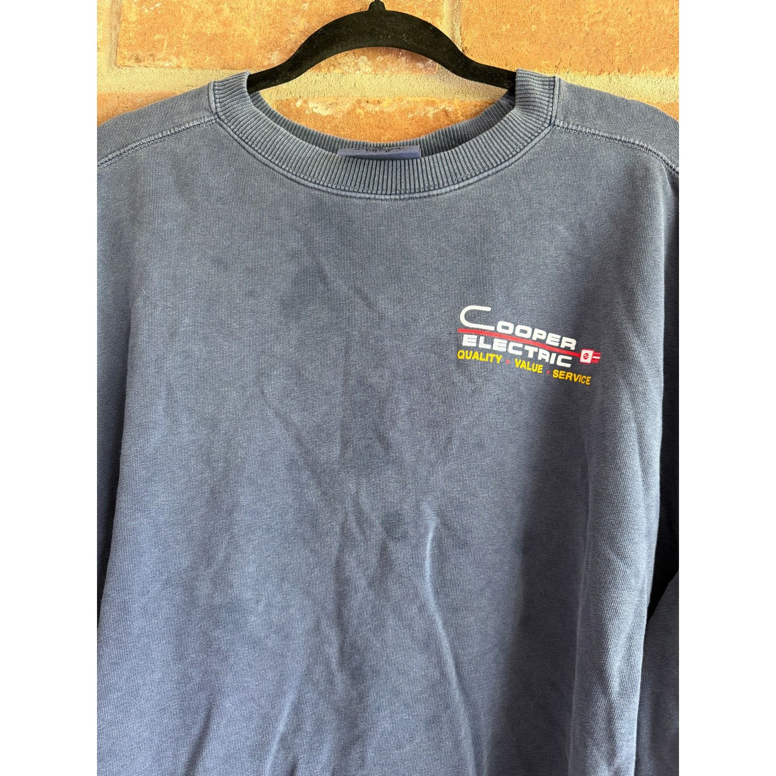 Authentic Pigment Vintage Cooper Electric Pigment Dyed LS Shirt XL Size US XL / EU 56 / 4 - 4 Thumbnail
