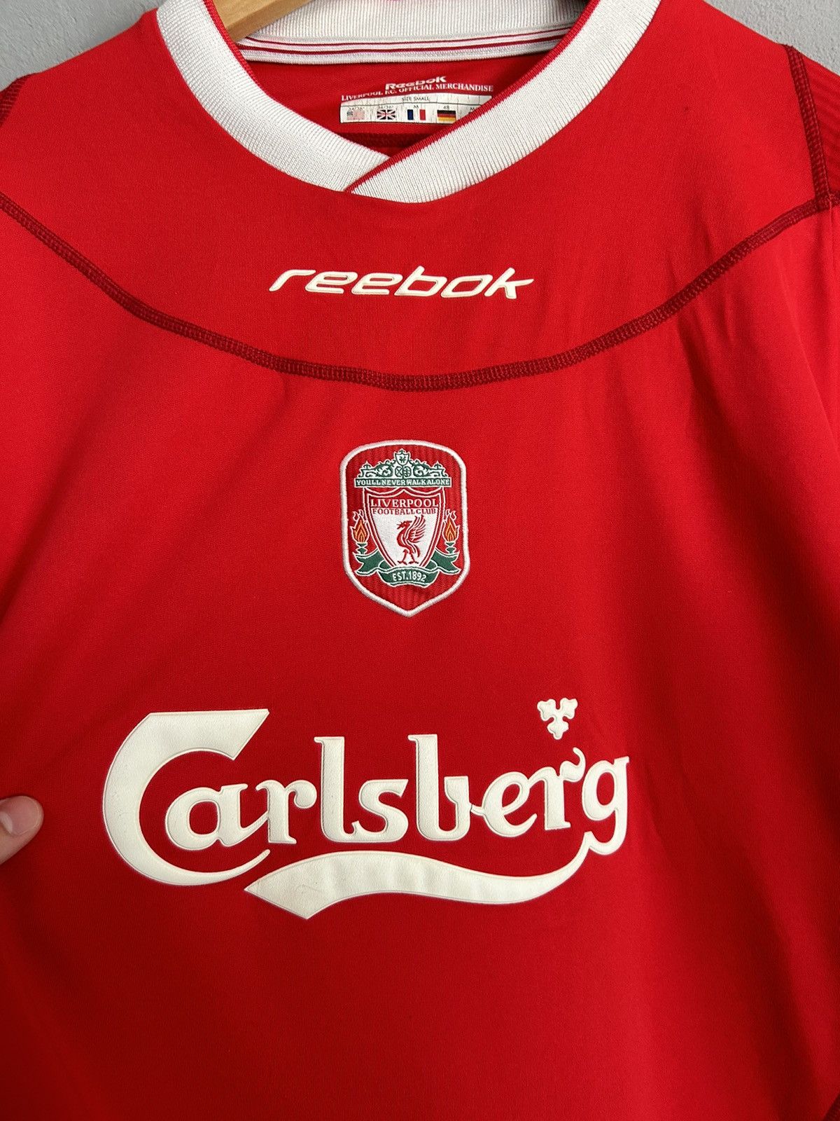 Reebok Reebok Liverpool home jersey 2002-04 Size US S / EU 44-46 / 1 - 2 Thumbnail