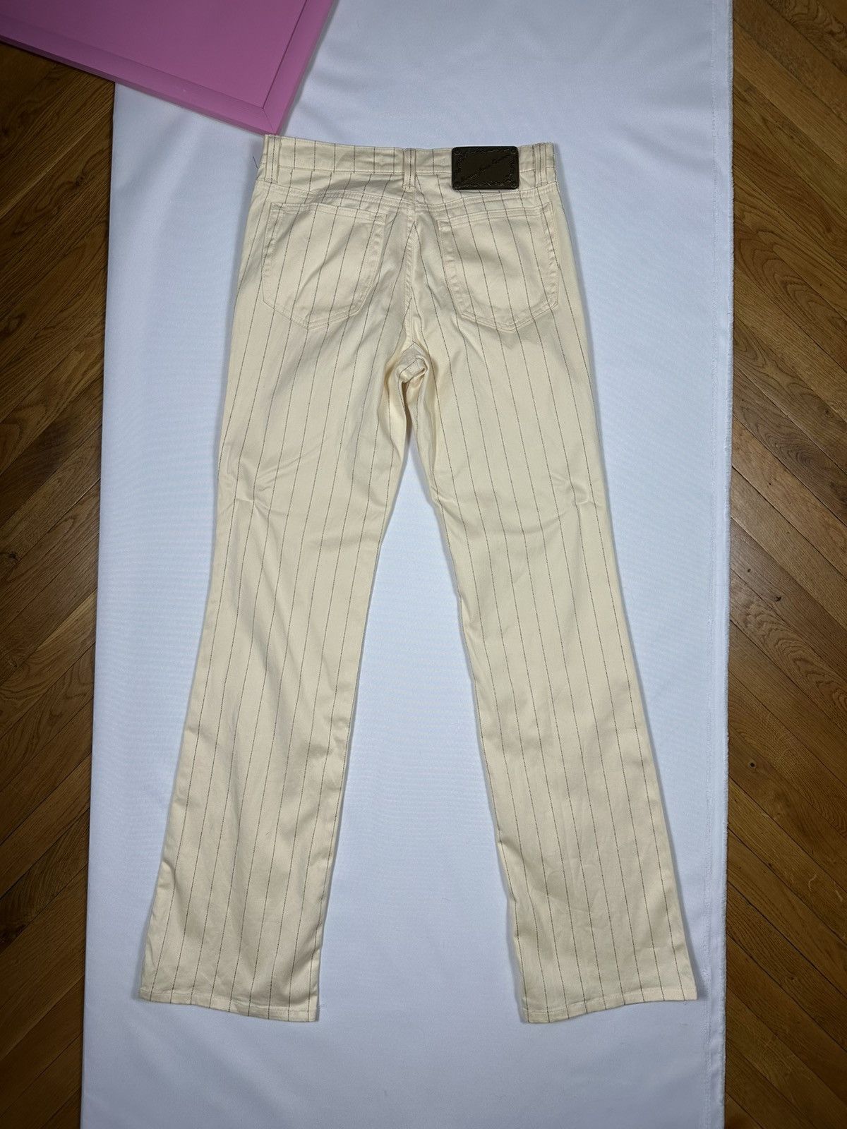 Versace Jeans Couture Versace Jeans Couture Vintage Striped Pants Trousers Disco Size 27" / US 4 / IT 40 - 15 Thumbnail