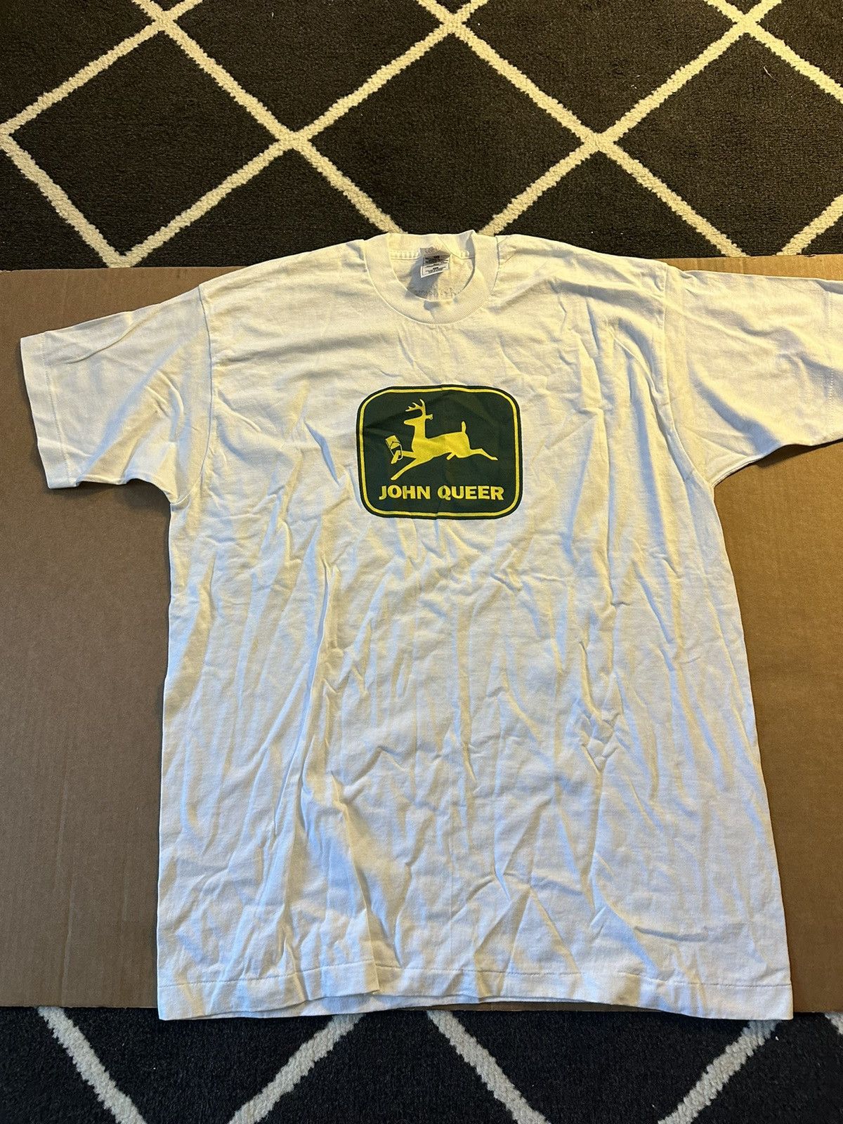 Vintage John Deere parody shirt Size US XL / EU 56 / 4 - 1 Thumbnail