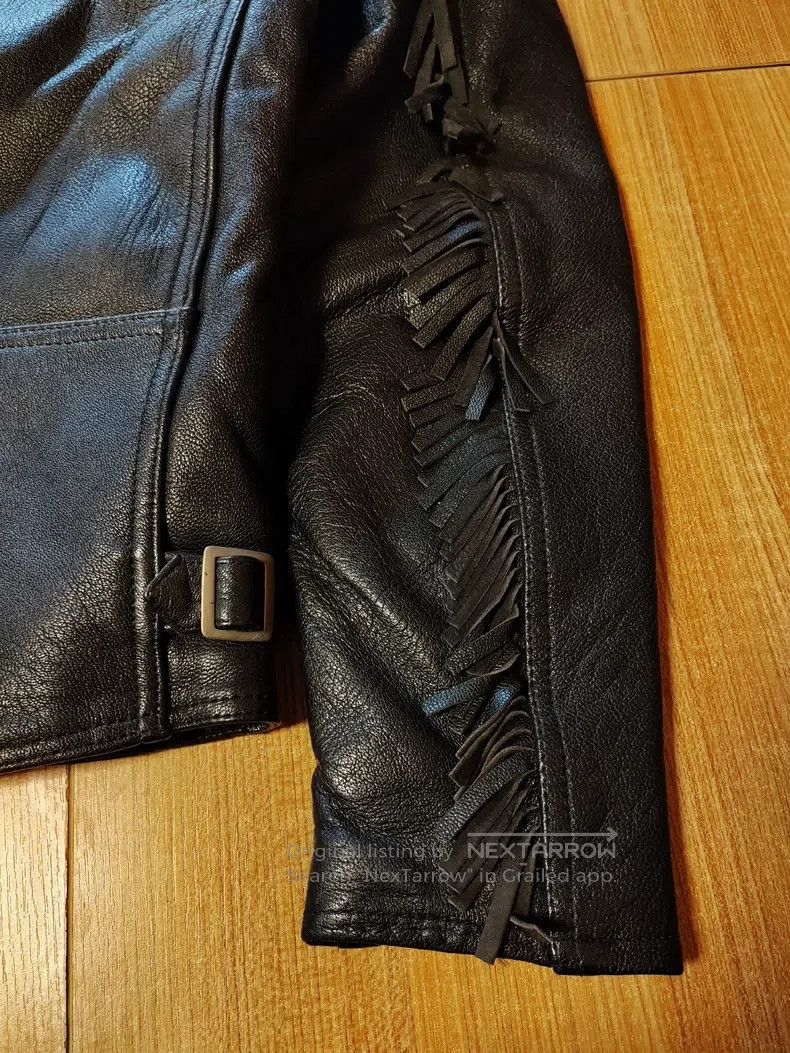 Schott Schott Harley-Davidson short fringed cowhide motorcycle le Size US S / EU 44-46 / 1 - 5 Thumbnail