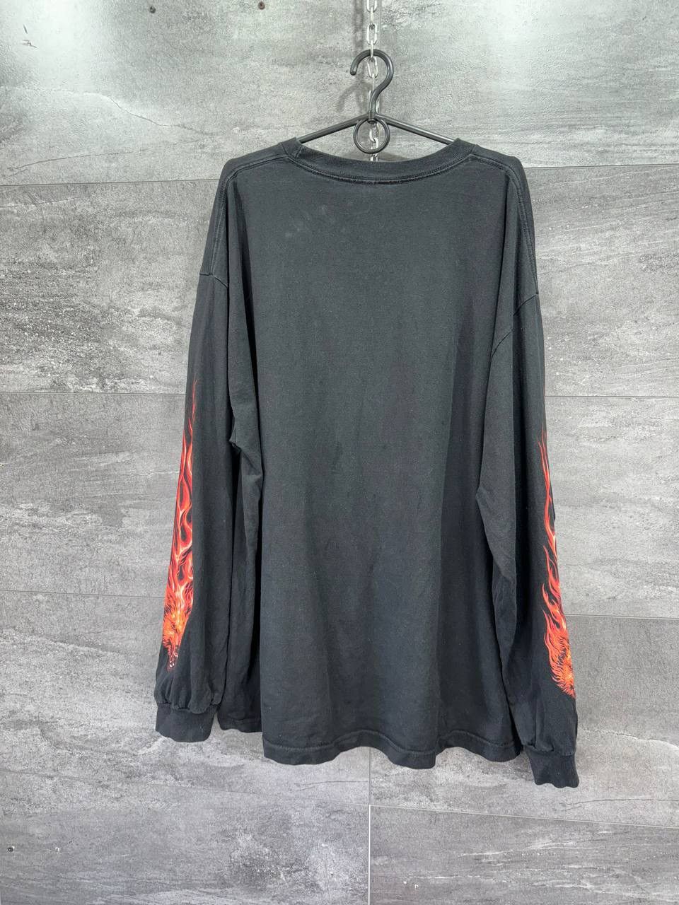 Vintage Vintage Survivors Harley Davidson 2005 Wolf Longsleeve Shirt Size US XXL / EU 58 / 5 - 10 Thumbnail