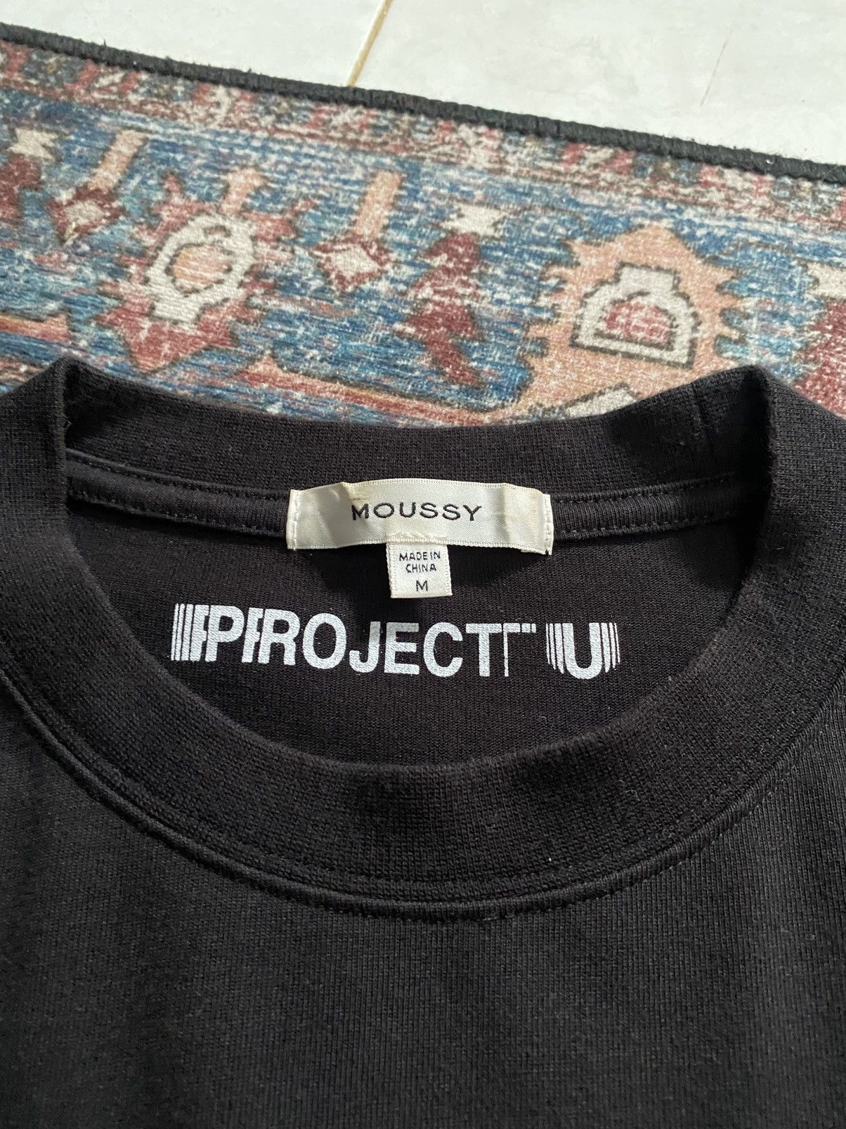 Japanese Brand Moussy project U longsleeve Size US M / EU 48-50 / 2 - 4 Thumbnail