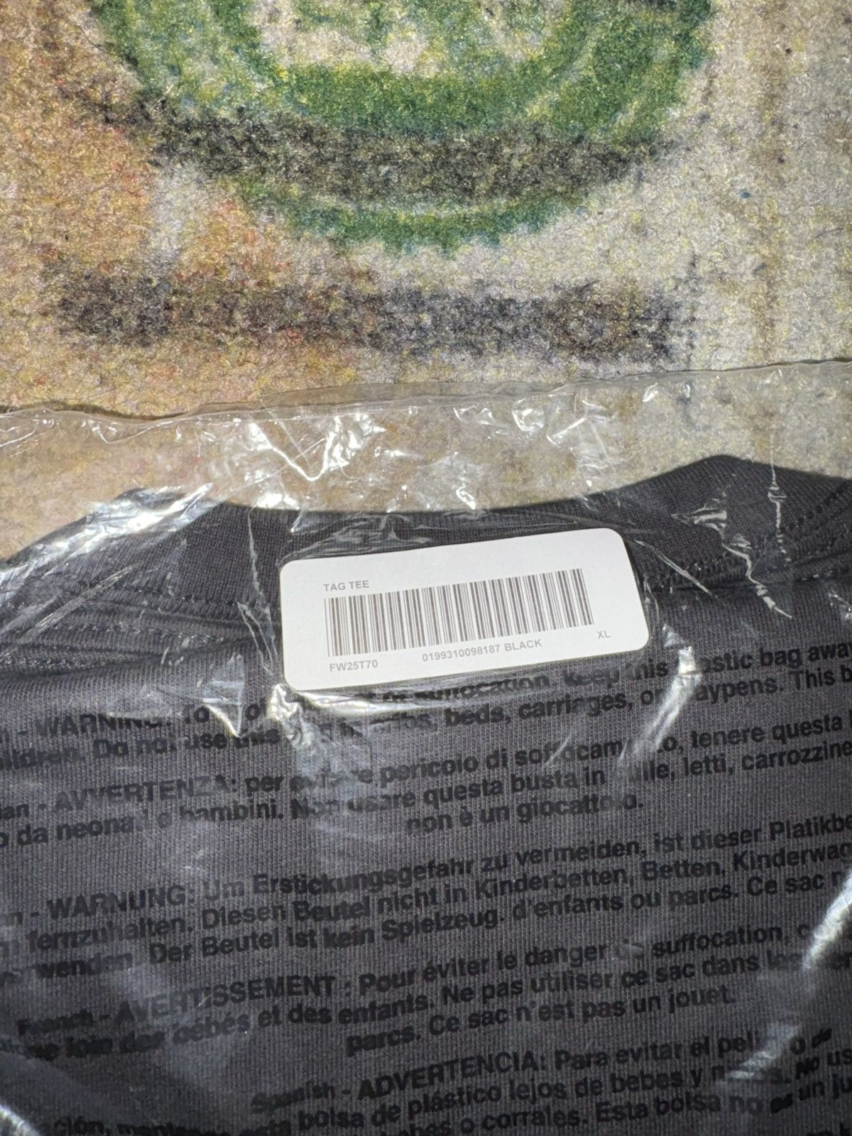 Supreme Supreme Tag Tee Size US XL / EU 56 / 4 - 5 Thumbnail