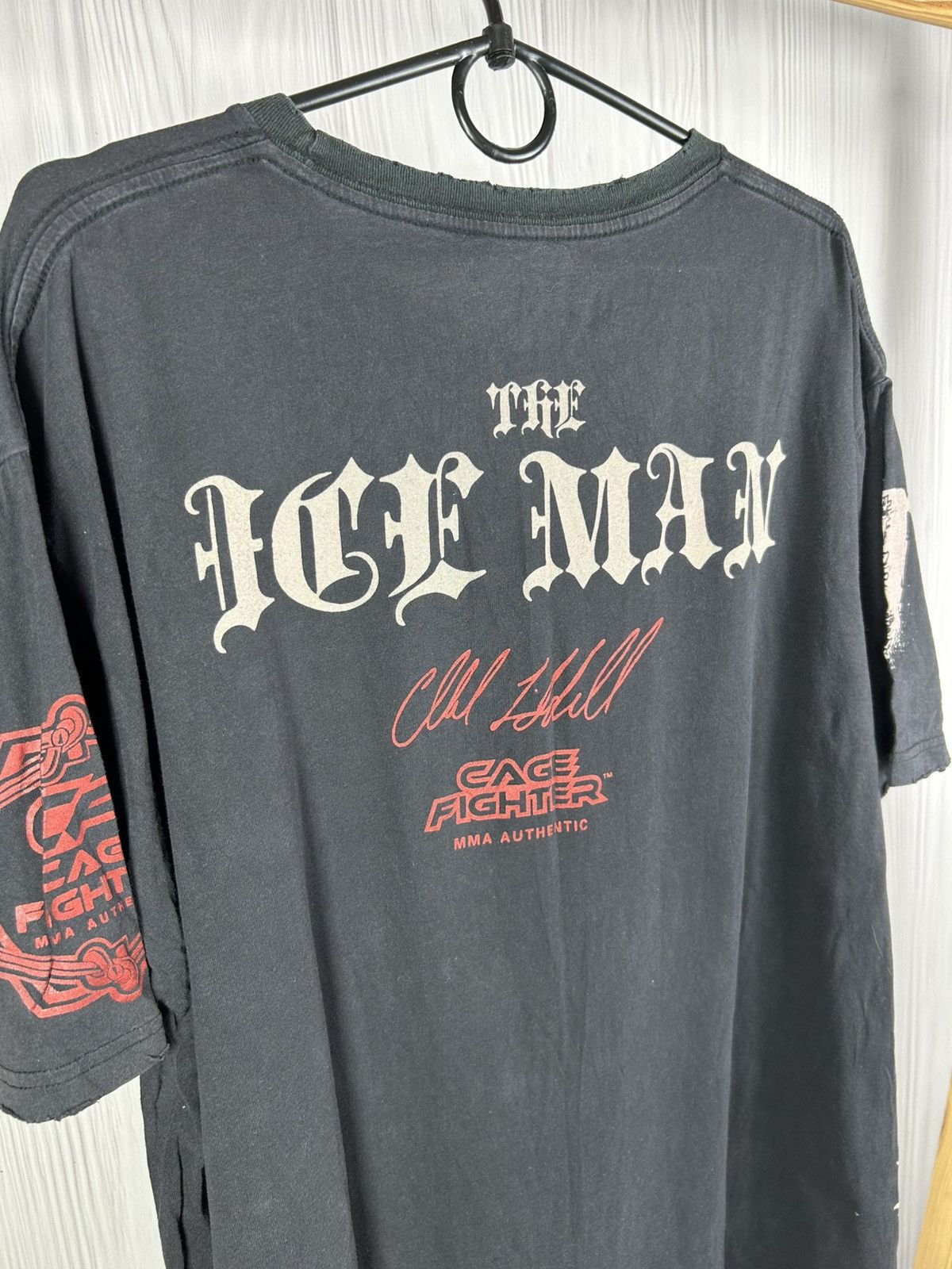 Vintage Vintage AOP Chuck Liddell Iceman MMA T-Shirt Size XL Printed Size US XL / EU 56 / 4 - 13 Thumbnail