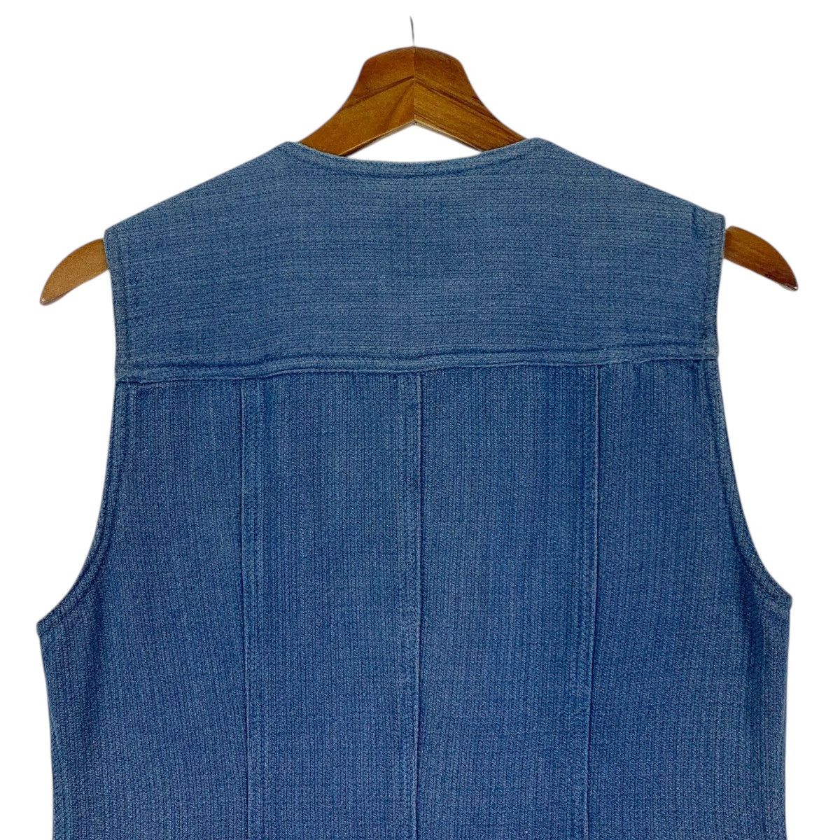 Enrico Coveri Vintage Enrico Coveri Jeans Sleeveless Jacket Size US M / EU 48-50 / 2 - 7 Thumbnail
