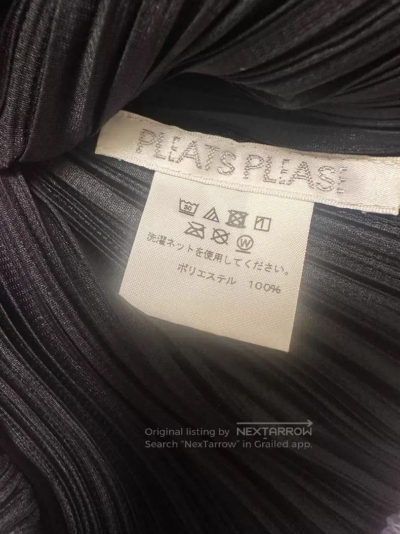 Issey Miyake Issey Miyake Black long top Size L / US 10 / IT 46 - 2 Thumbnail