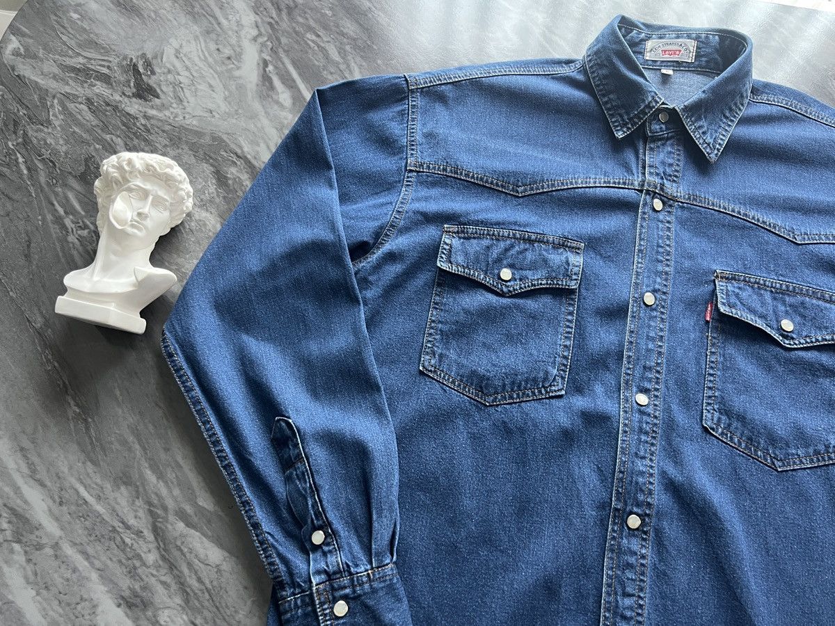 Levi's Levis : Strauss Western Cowboy Denim Size US L / EU 52-54 / 3 - 3 Thumbnail