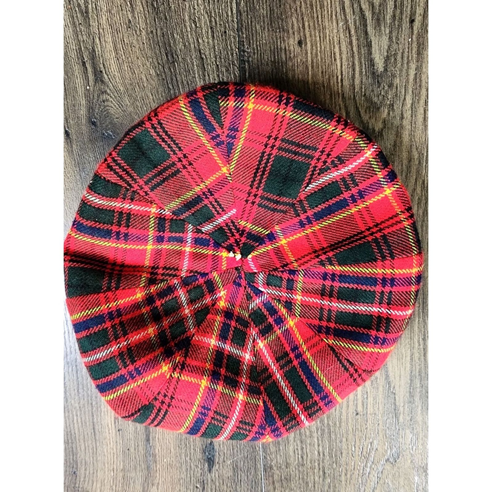 Vintage VINTAGE Shandon Flat Cap Wool Ireland Red 7 1/2 Men Hats Boys Mens Adults Grandpas Cap Size ONE SIZE - 5 Thumbnail