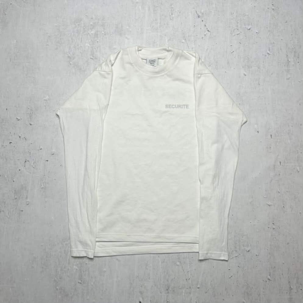 Hanes × Vetements Vetements x hanes secrite double longsleeve Size S / US 4 / IT 40 - 1 Thumbnail