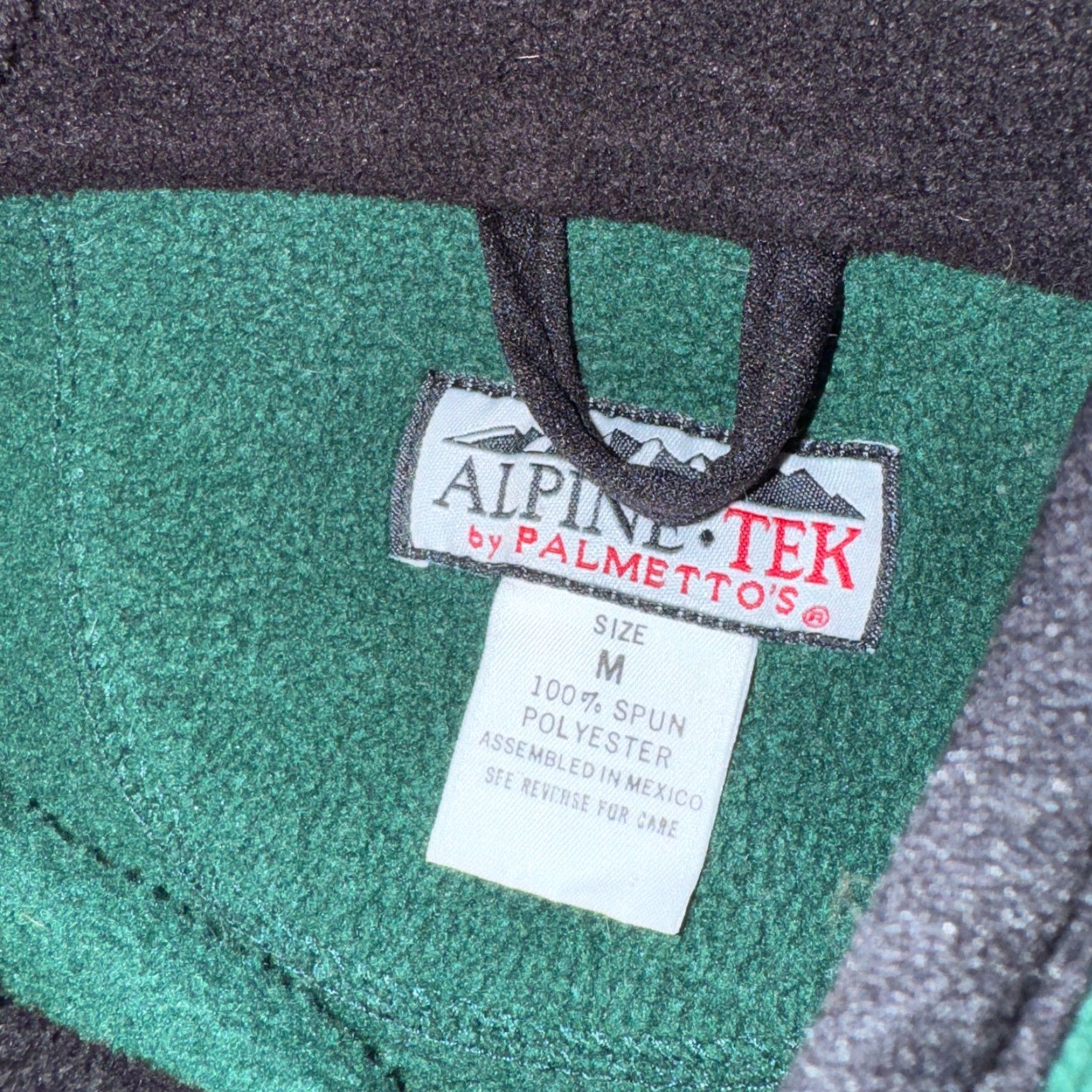 Vintage VINTAGE Alpine Tek Palmetto's Full Zip Fleece Pullover Green Women’s Size M Regular Sweatshirt Size M / US 6-8 / IT 42-44 - 3 Thumbnail