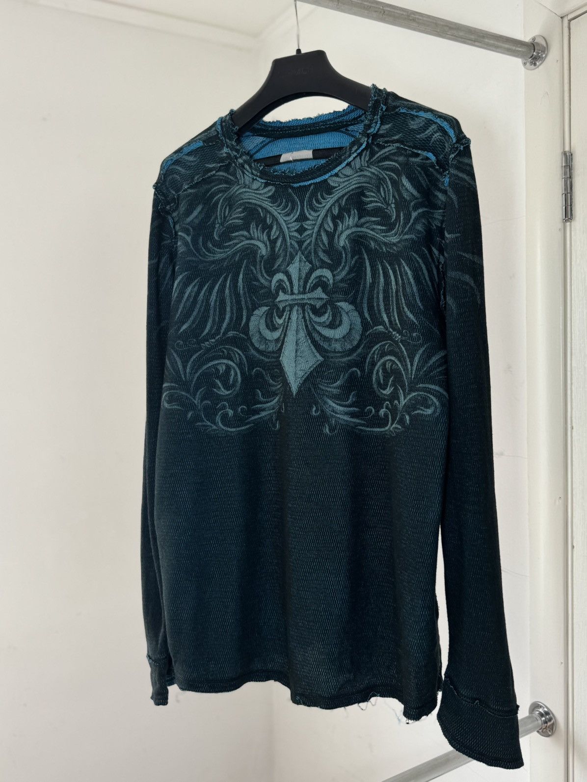 Affliction Affliction Double Sided Sweater Blue XL Size US XL / EU 56 / 4 - 11 Thumbnail