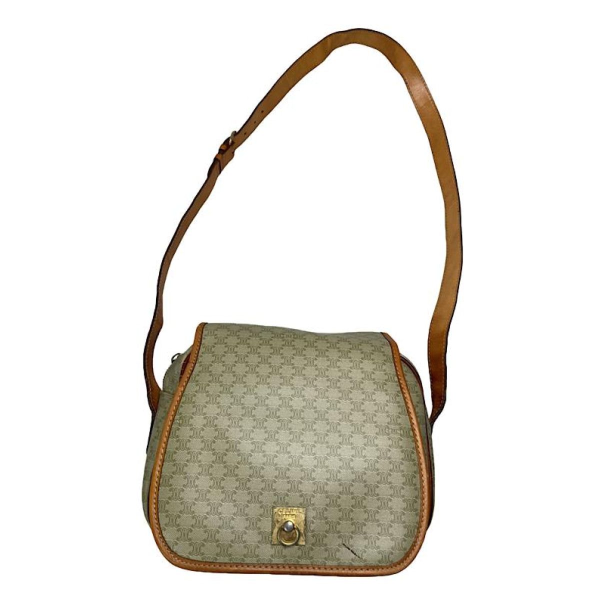 Celine Tabou Beige Leather Handbag Size ONE SIZE - 1 Thumbnail