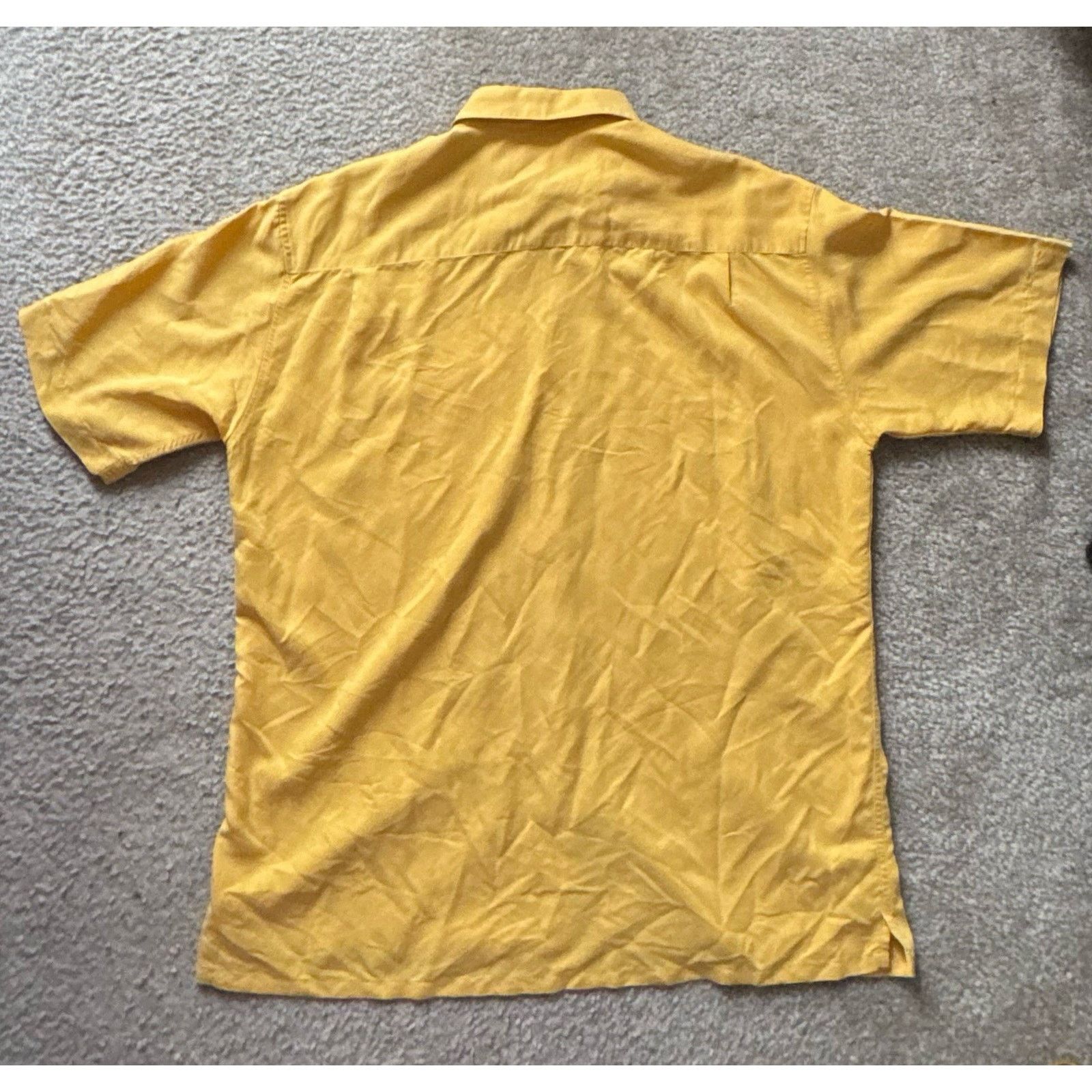 BUGATCHI Bugatchi Uomo button up shirt Mustard Yellow Men’s Medium Size US M / EU 48-50 / 2 - 2 Thumbnail