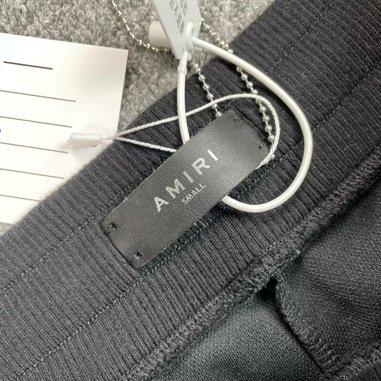 Amiri AMIRI Sequin Stripe Black Pants Size US 26 / EU 42 - 5 Thumbnail