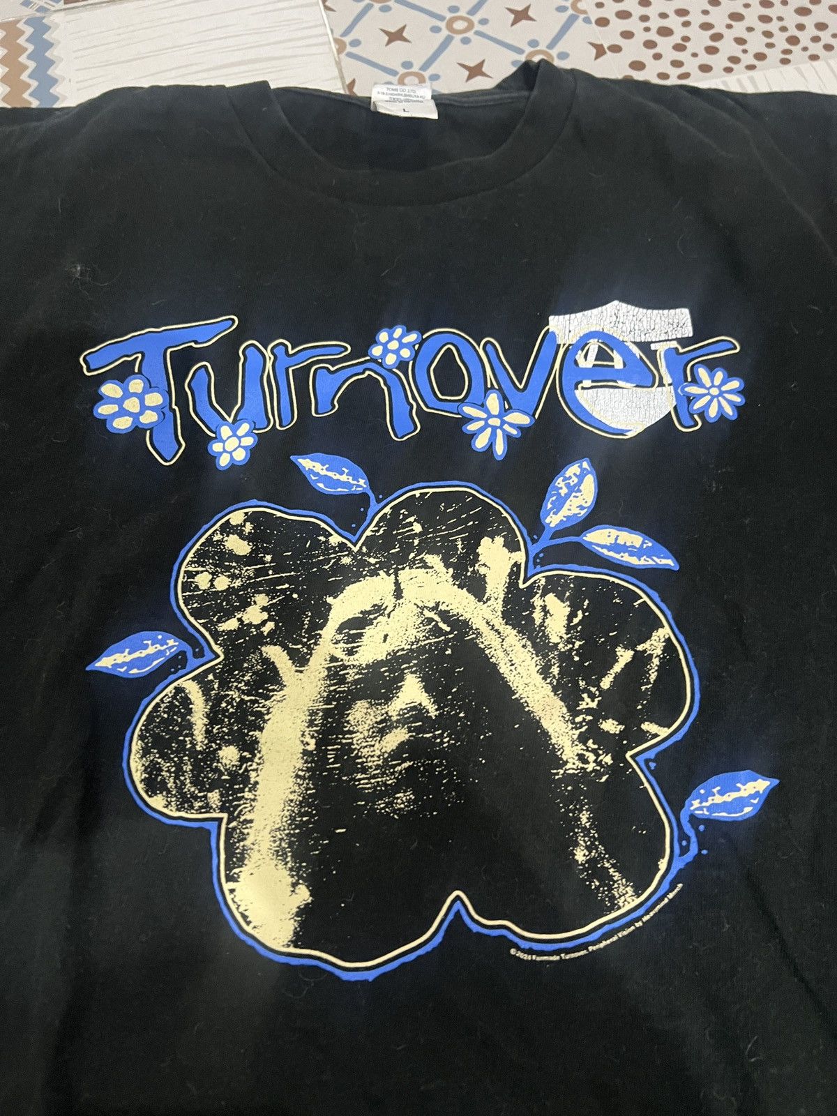 Turnover limited edition band tee emo tshirt tee