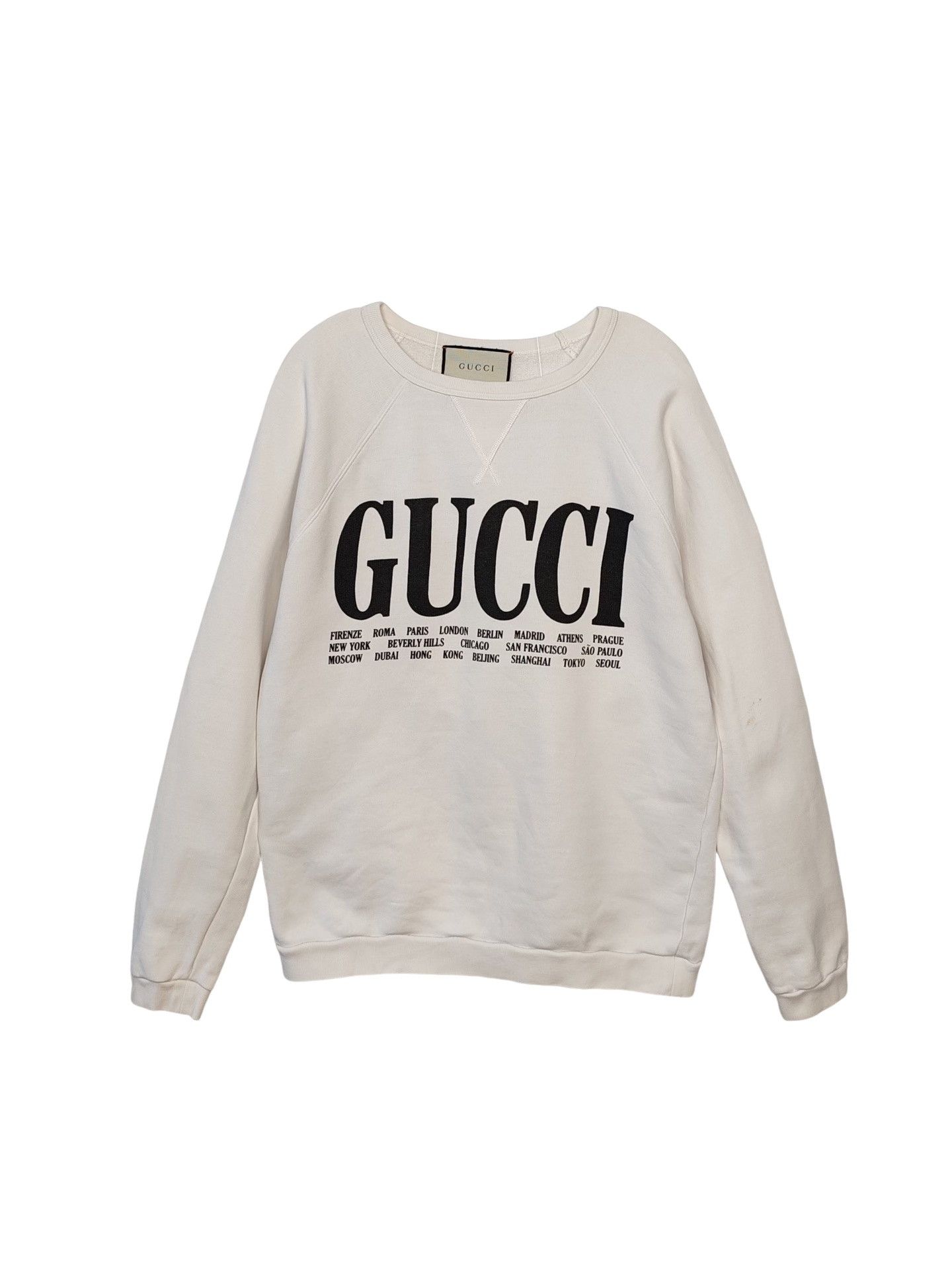 Gucci Gucci City Print Sweatshirt Size XS Size US XS / EU 42 / 0 - 1 Thumbnail