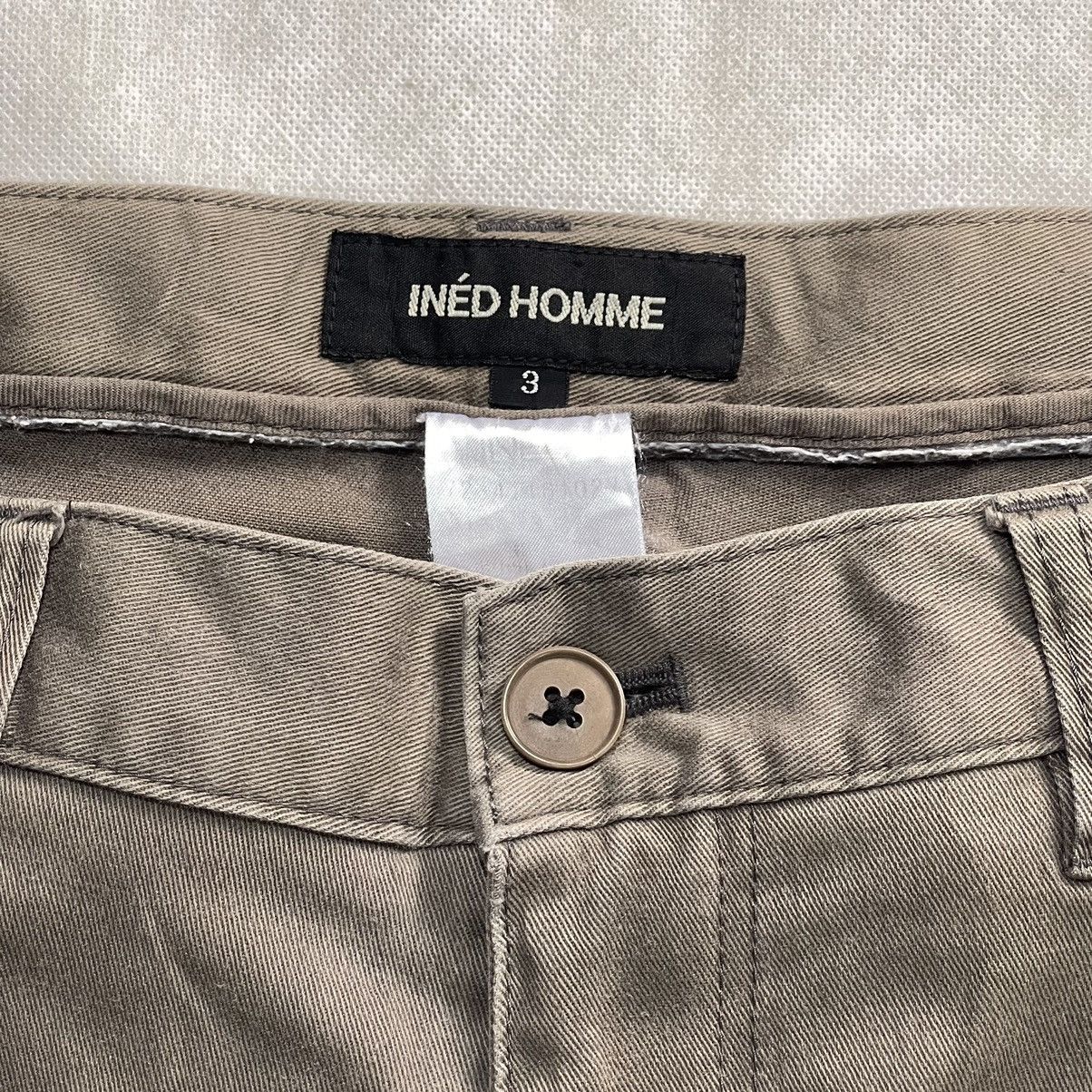 Yohji Yamamoto Ined Homme by Yohji Yamamoto Faded Cargo Pant Size US 32 / EU 48 - 8 Thumbnail