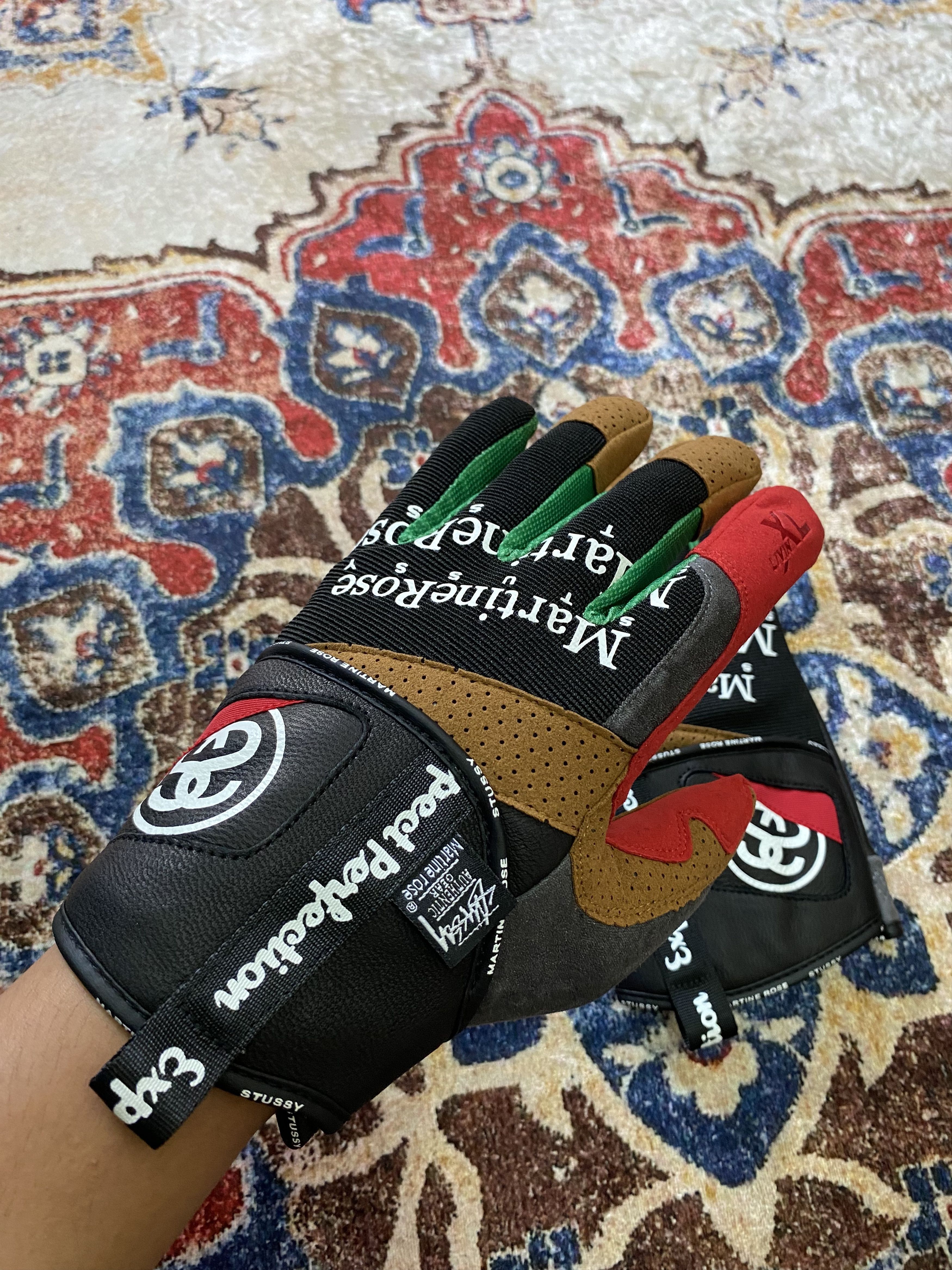 Stussy Martine Rose Gloves Stussy X Martine Rose Driving Gloves