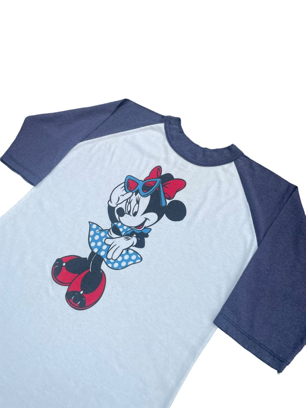Mickey Mouse Vintage Minnie Mouse Raglan Size US S / EU 44-46 / 1 - 2 Thumbnail