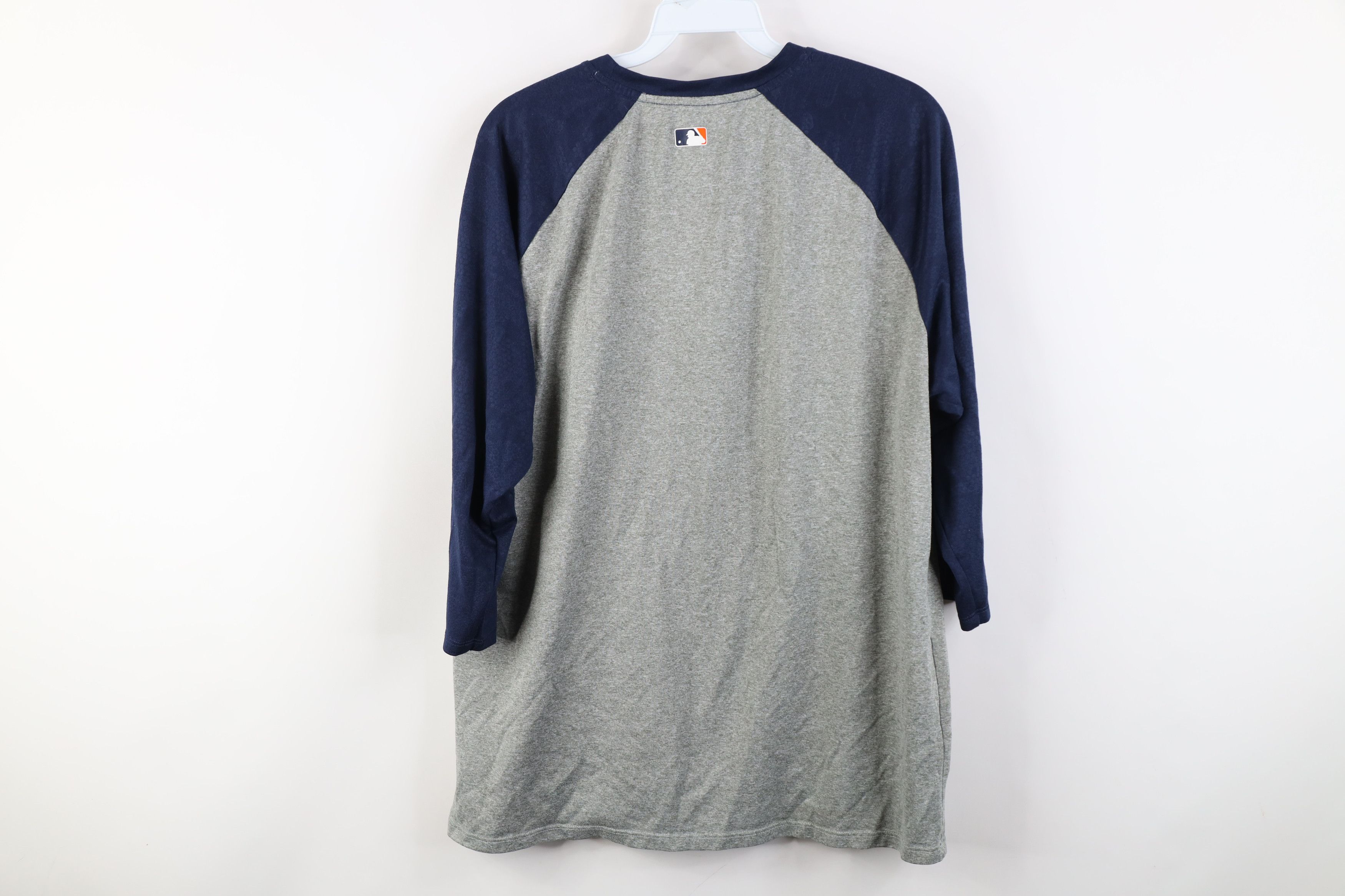 Nike Nike Center Swoosh Detroit Tigers Baseball Raglan T-Shirt Size US L / EU 52-54 / 3 - 13 Thumbnail