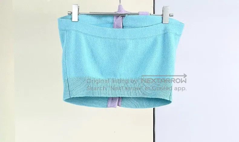 Chanel Chanel 24C blue and pink colour-matched knitted neck penda Size XS / US 0-2 / IT 36-38 - 3 Thumbnail