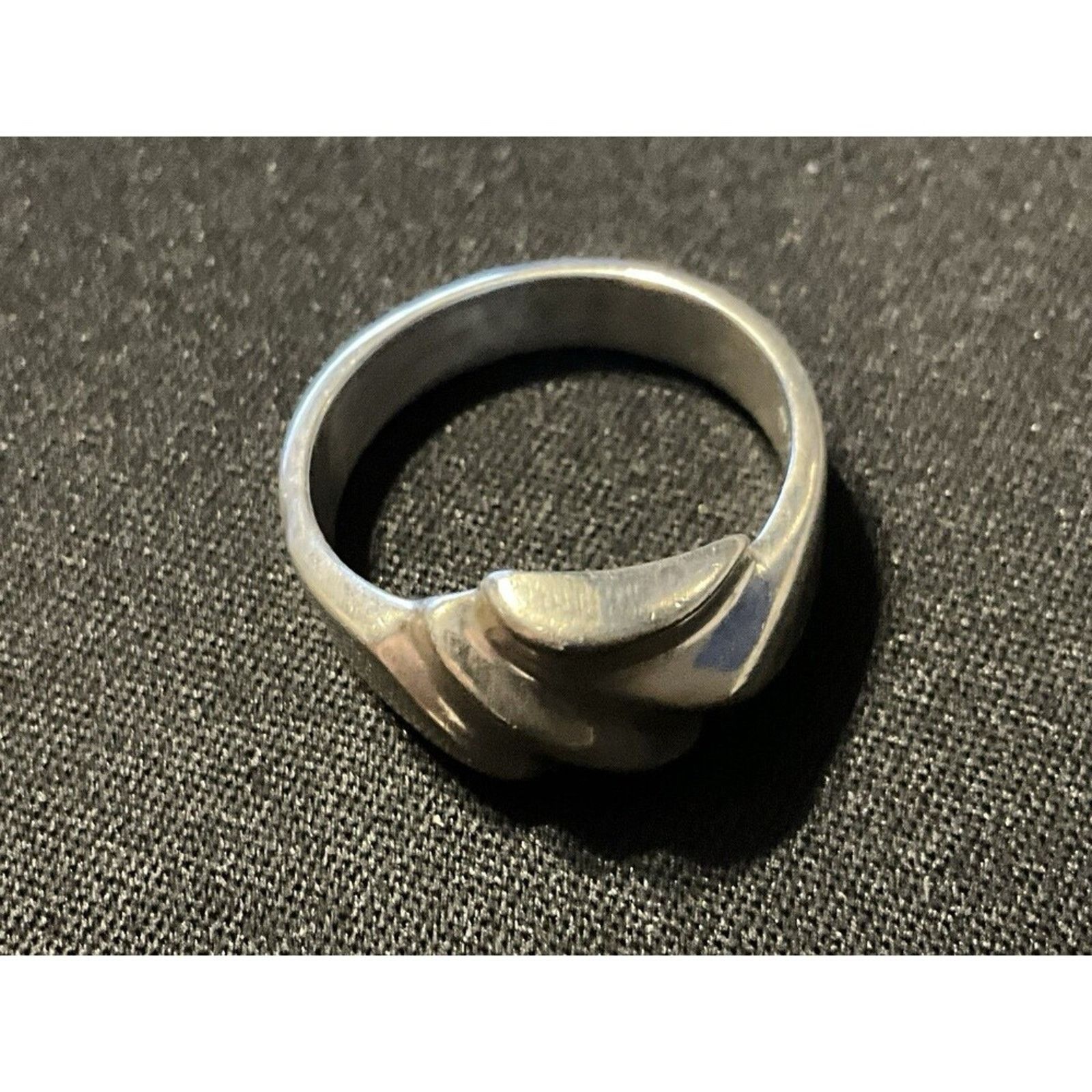 Other 925 Sterling Silver Mexico Ribbed State Ring Size 10 Size ONE SIZE - 3 Thumbnail