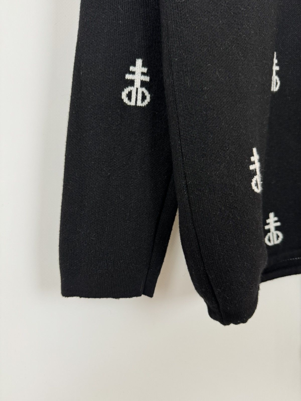 Drop Dead Drop Dead Blasphemy Knit Multi-Logo Hoodie Size US XS / EU 42 / 0 - 8 Thumbnail