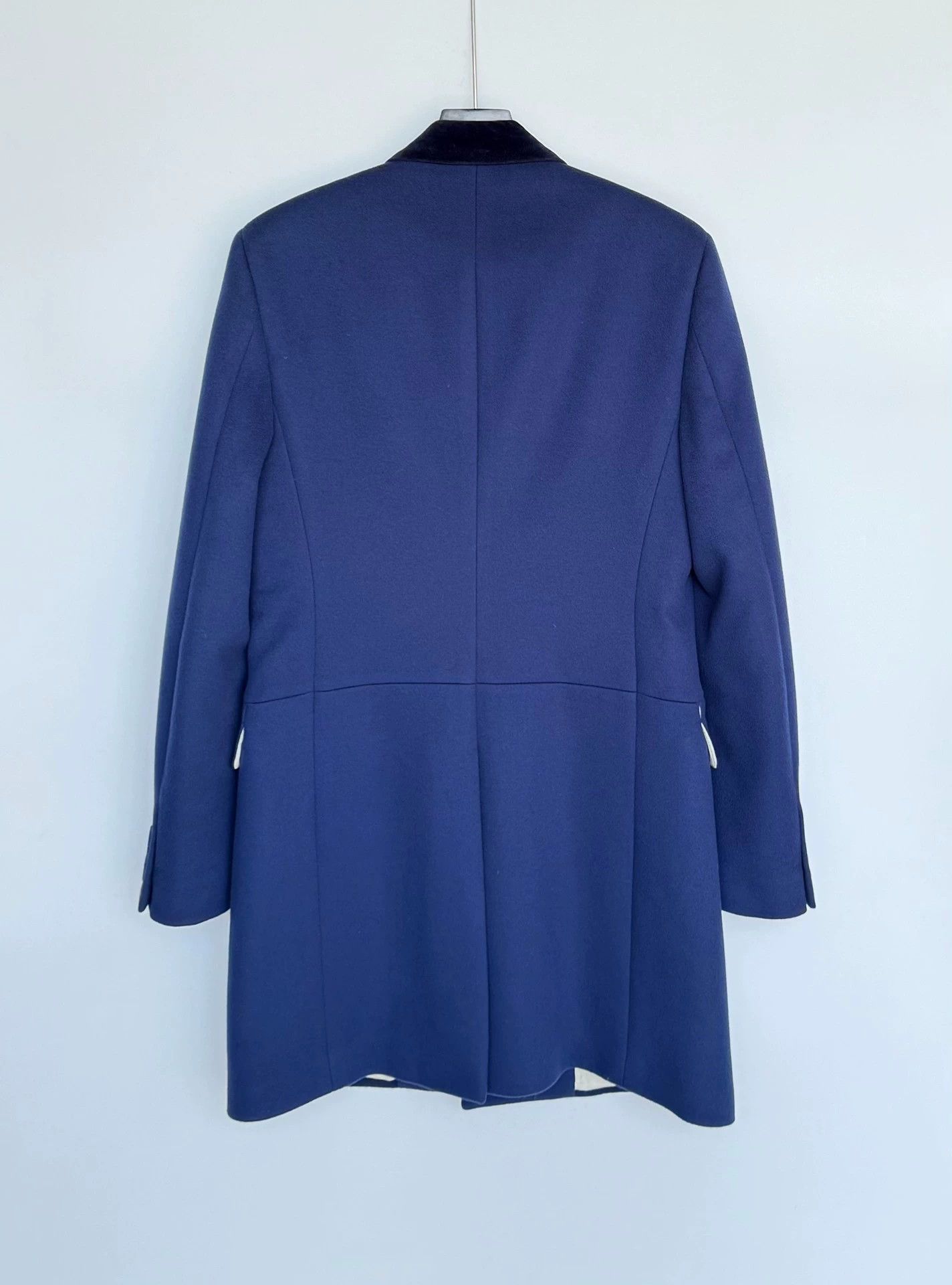 Alexander McQueen Alexander McQueen Collar Wool Cashmere Double Breasted Coat Size US L / EU 52-54 / 3 - 5 Thumbnail