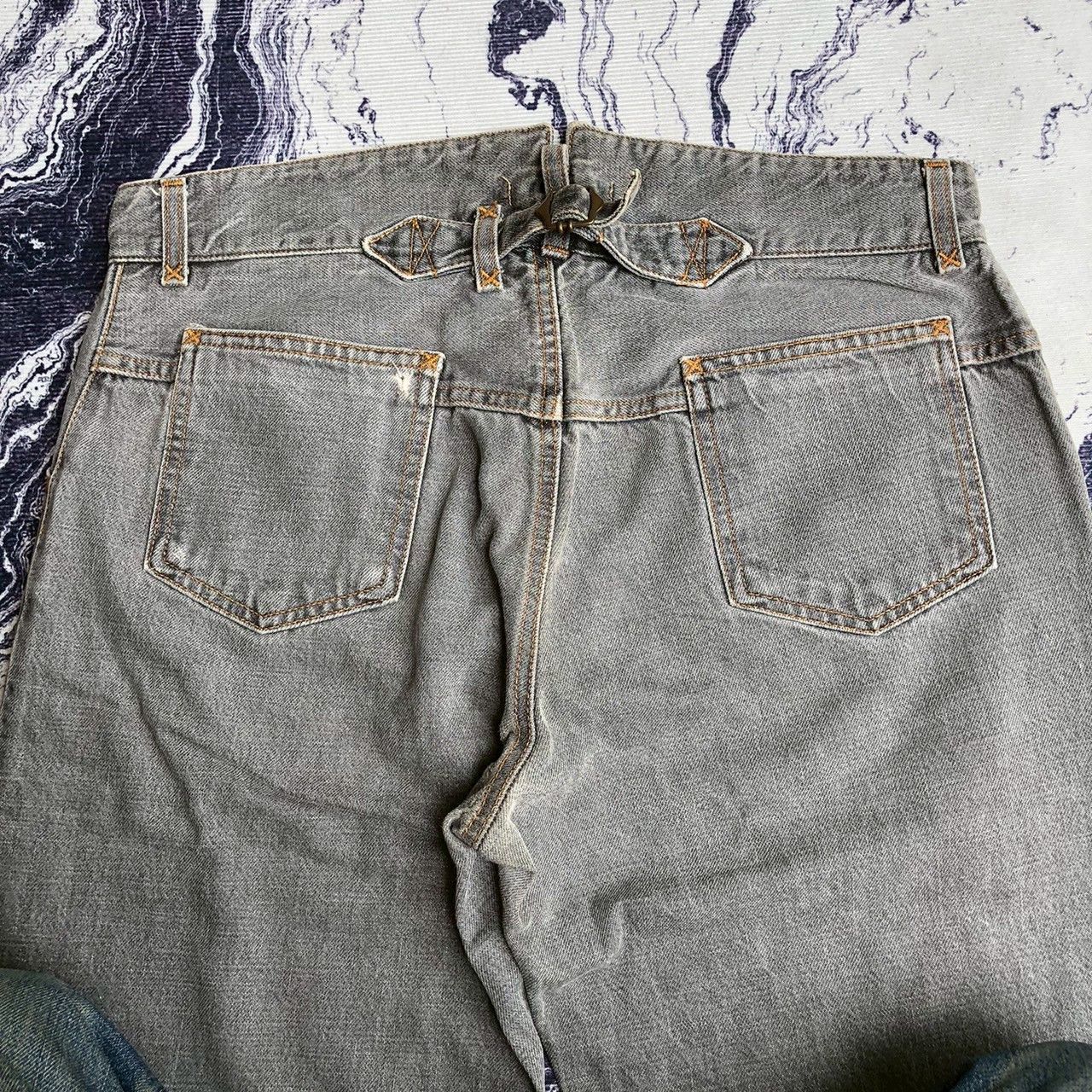 Dolce & Gabbana Dolce & Gabbana Vintage Gray Denim Jeans – Made in Italy Size US 34 / EU 50 - 5 Thumbnail