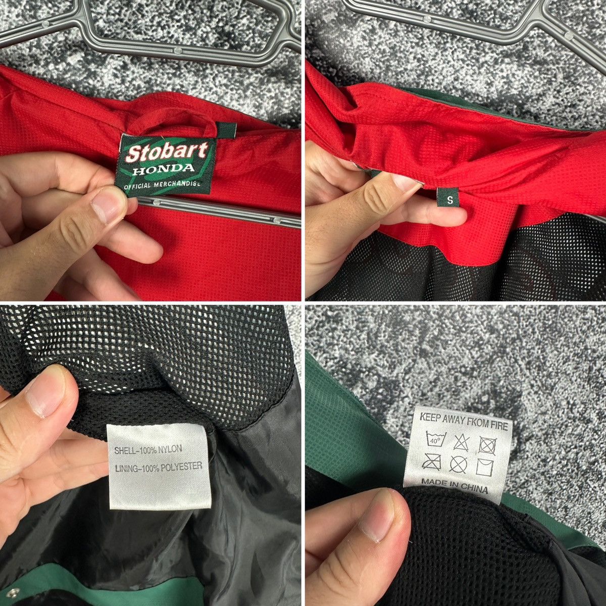 Honda Stobart Honda Racing Nylon Jacket Formula 1 Moto Size S Size US S / EU 44-46 / 1 - 12 Thumbnail