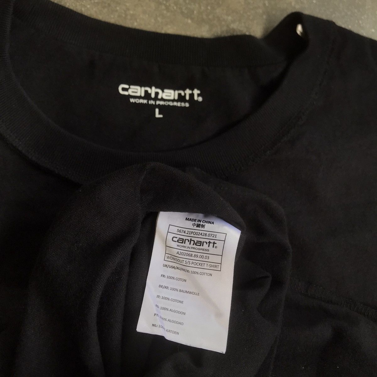 Carhartt T-Shirt Carhartt Wip x Worksout Size US L / EU 52-54 / 3 - 4 Thumbnail