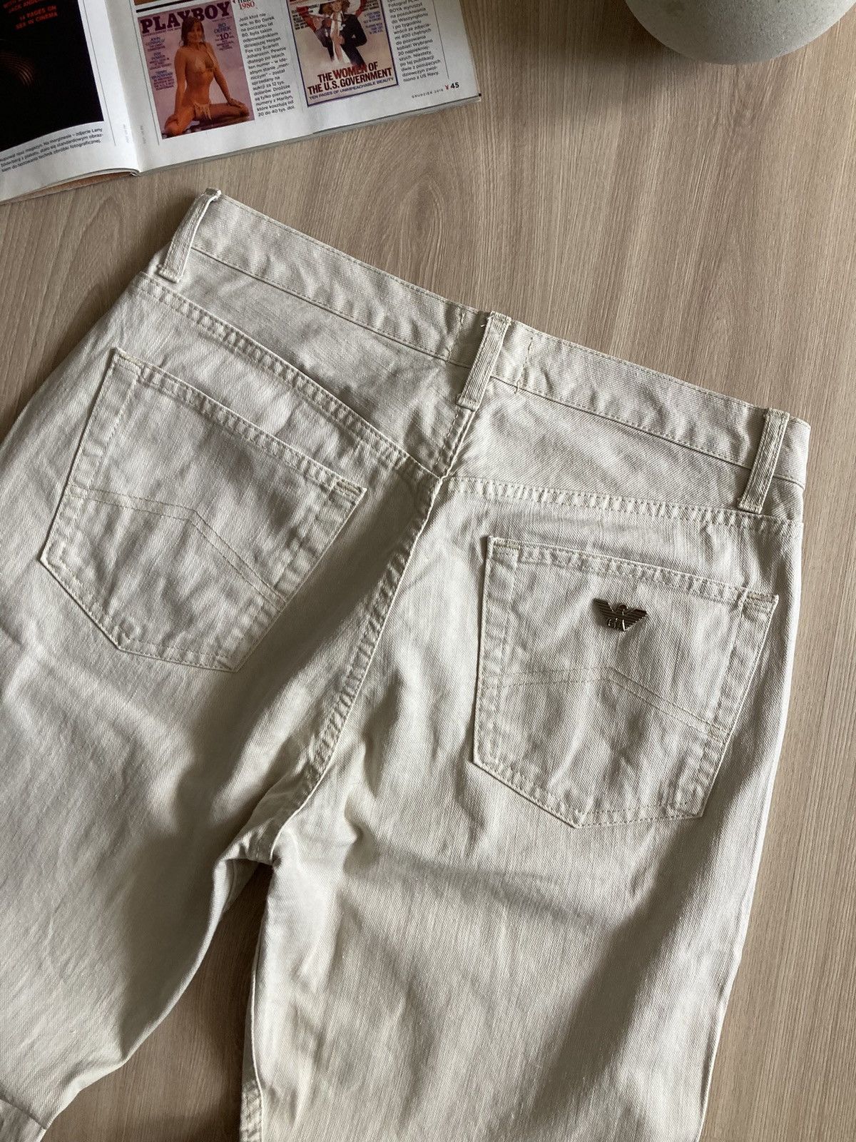 Armani Vintage RARE Armani Jeans Giorgio Armani Milano Size US 32 / EU 48 - 1 Thumbnail