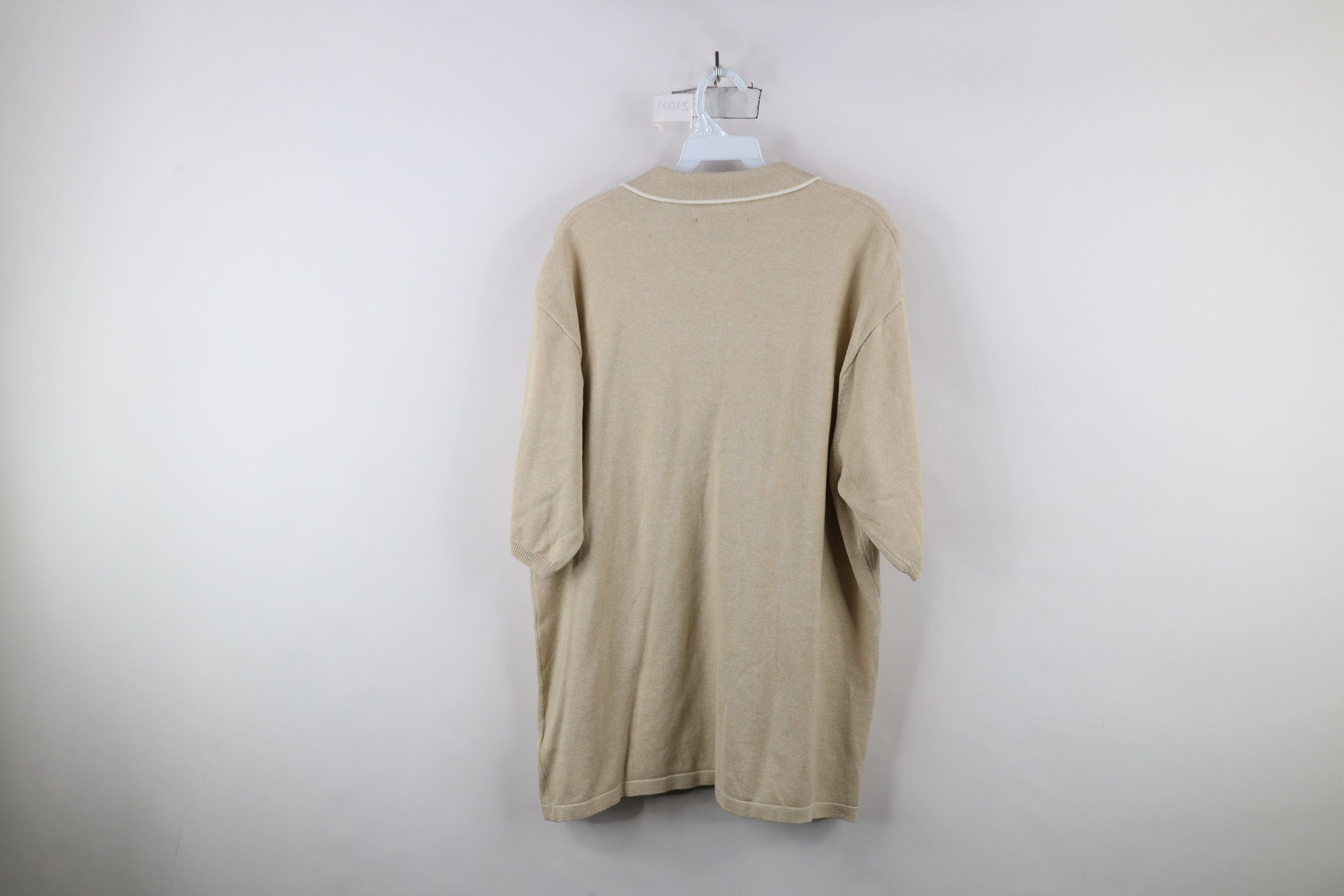 Vintage Deadstock Vintage 90s Streetwear Knit Collared Polo Shirt Size US L / EU 52-54 / 3 - 8 Thumbnail