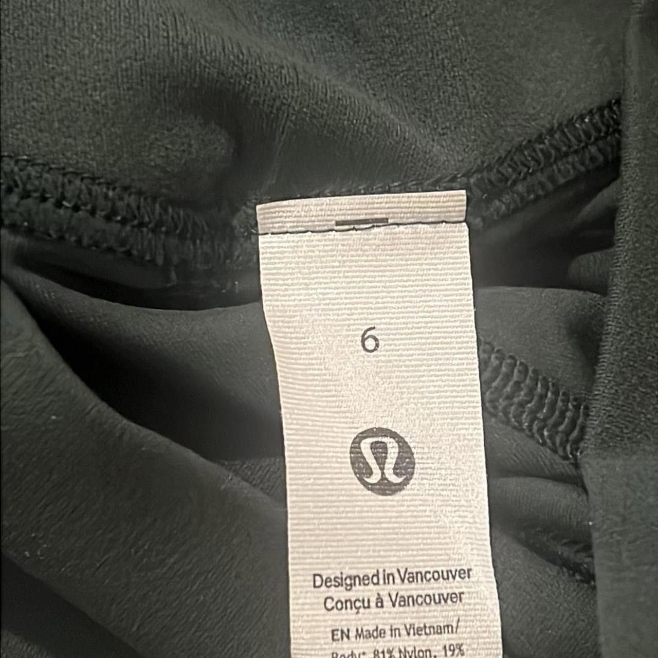 Lululemon Lululemon Women's Green and Black Legging Size 28" / US 6 / IT 42 - 3 Thumbnail
