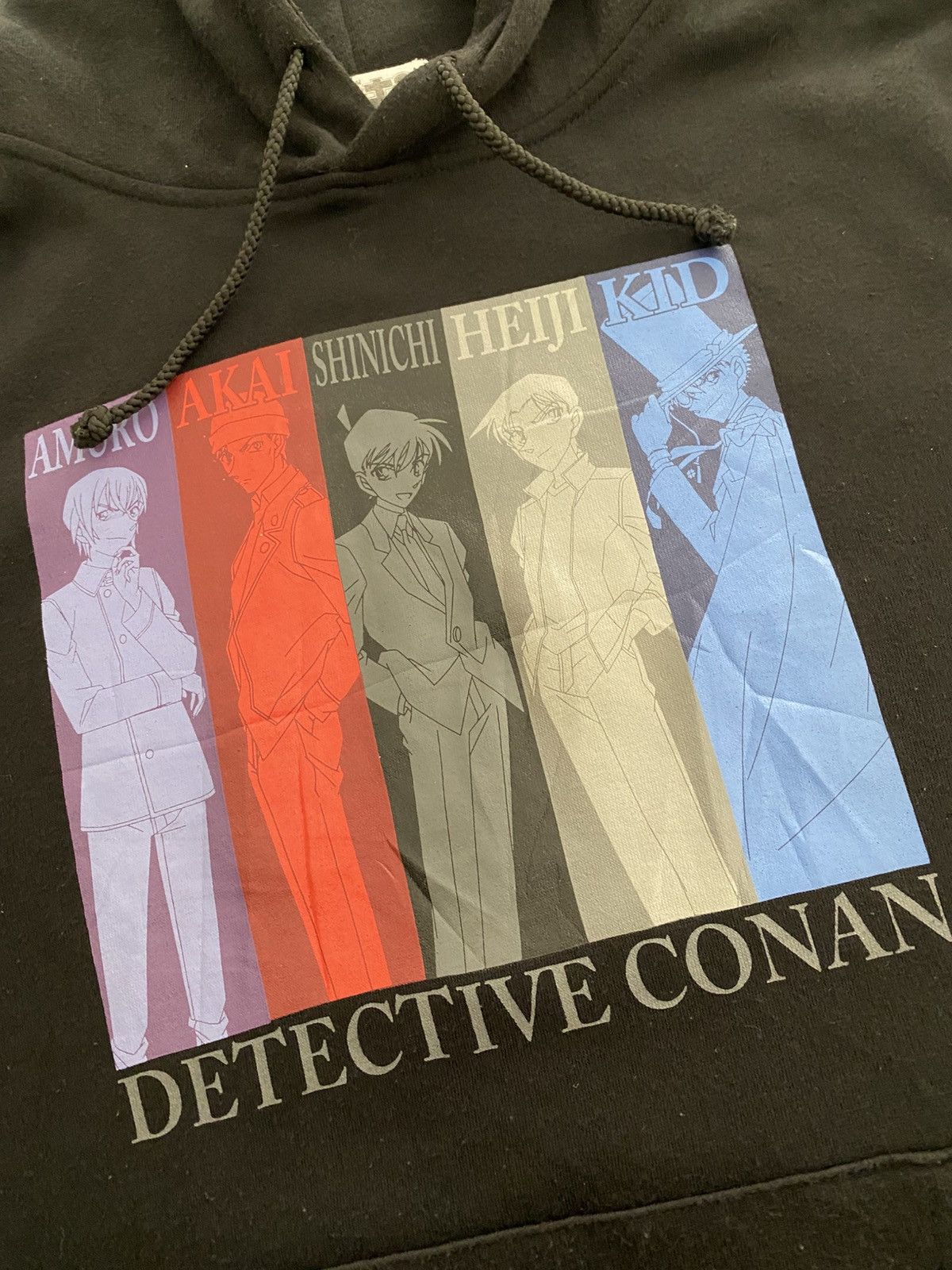 Anime VINTAGE ANIME DETECTIVE CONAN HODDIE Size US L / EU 52-54 / 3 - 3 Thumbnail