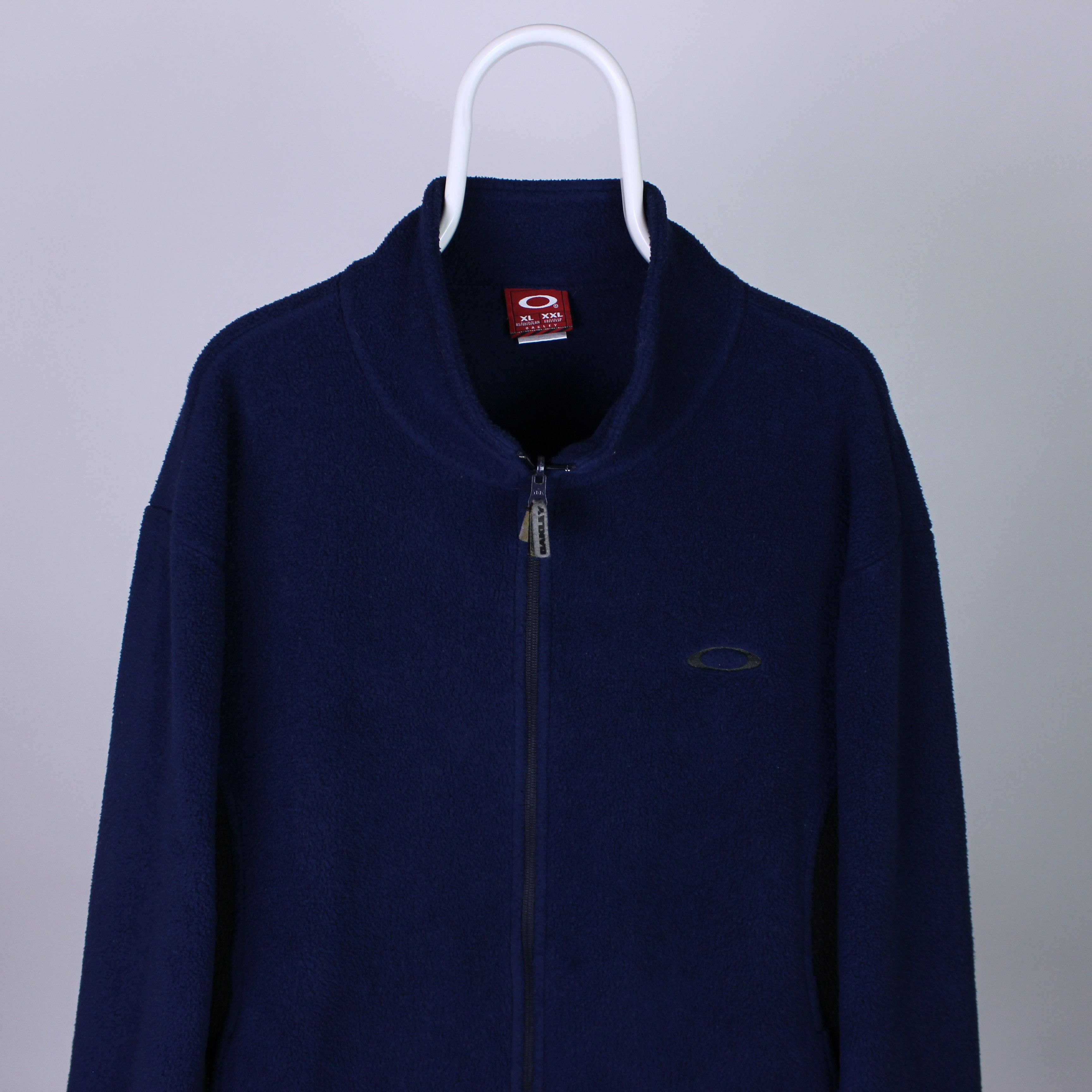 Oakley oakley y2k vintage full zip fleece heavy L XL blue Size US XL / EU 56 / 4 - 4 Thumbnail