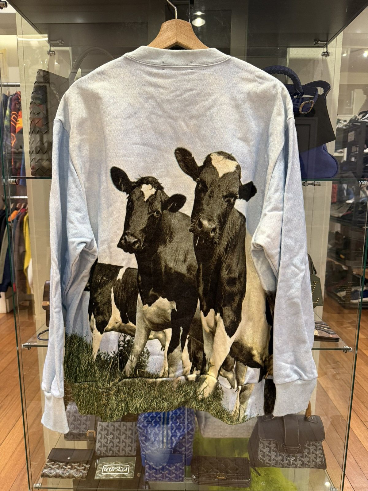 Undercover Undercover Pink Floyd Cow Crewneck Size US XXL / EU 58 / 5 - 2 Thumbnail