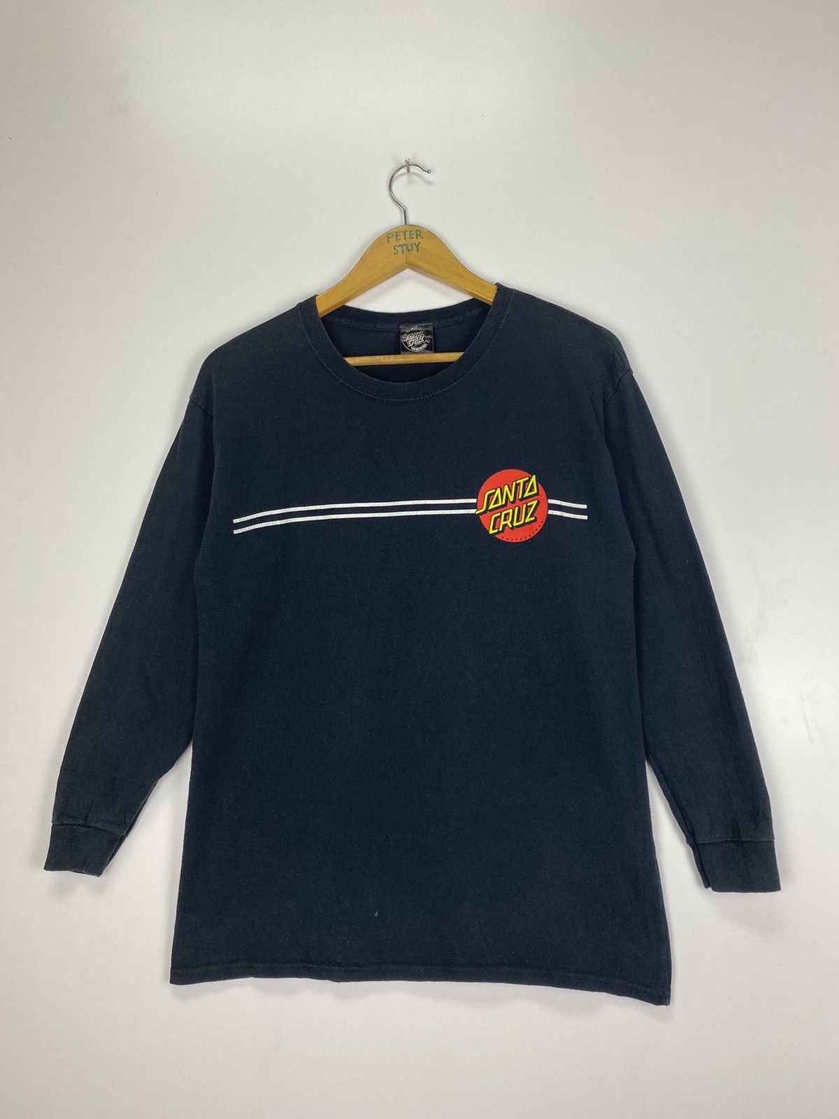 Santa Cruz Skateboards Vintage Santa Cruz Big Logo Shirt Size US M / EU 48-50 / 2 - 2 Thumbnail