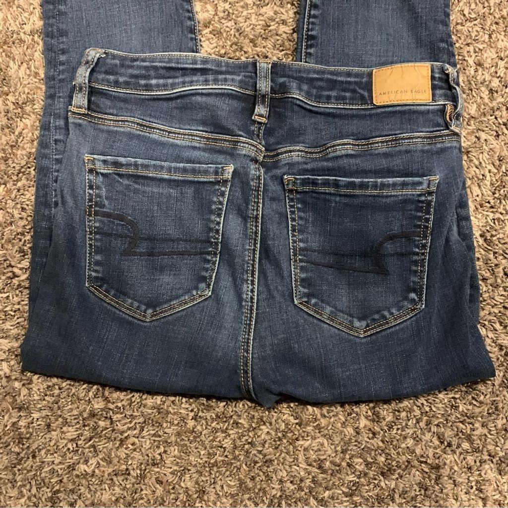 American Eagle Outfitters Women’s American Eagle Jeggings Jeans Size 27" / US 4 / IT 40 - 1 Thumbnail