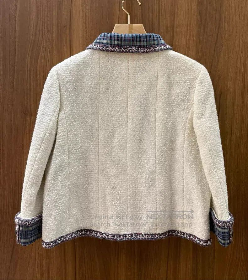 Chanel Chanel 20C Station Series Tweed Short Coat Size S / US 4 / IT 40 - 4 Thumbnail