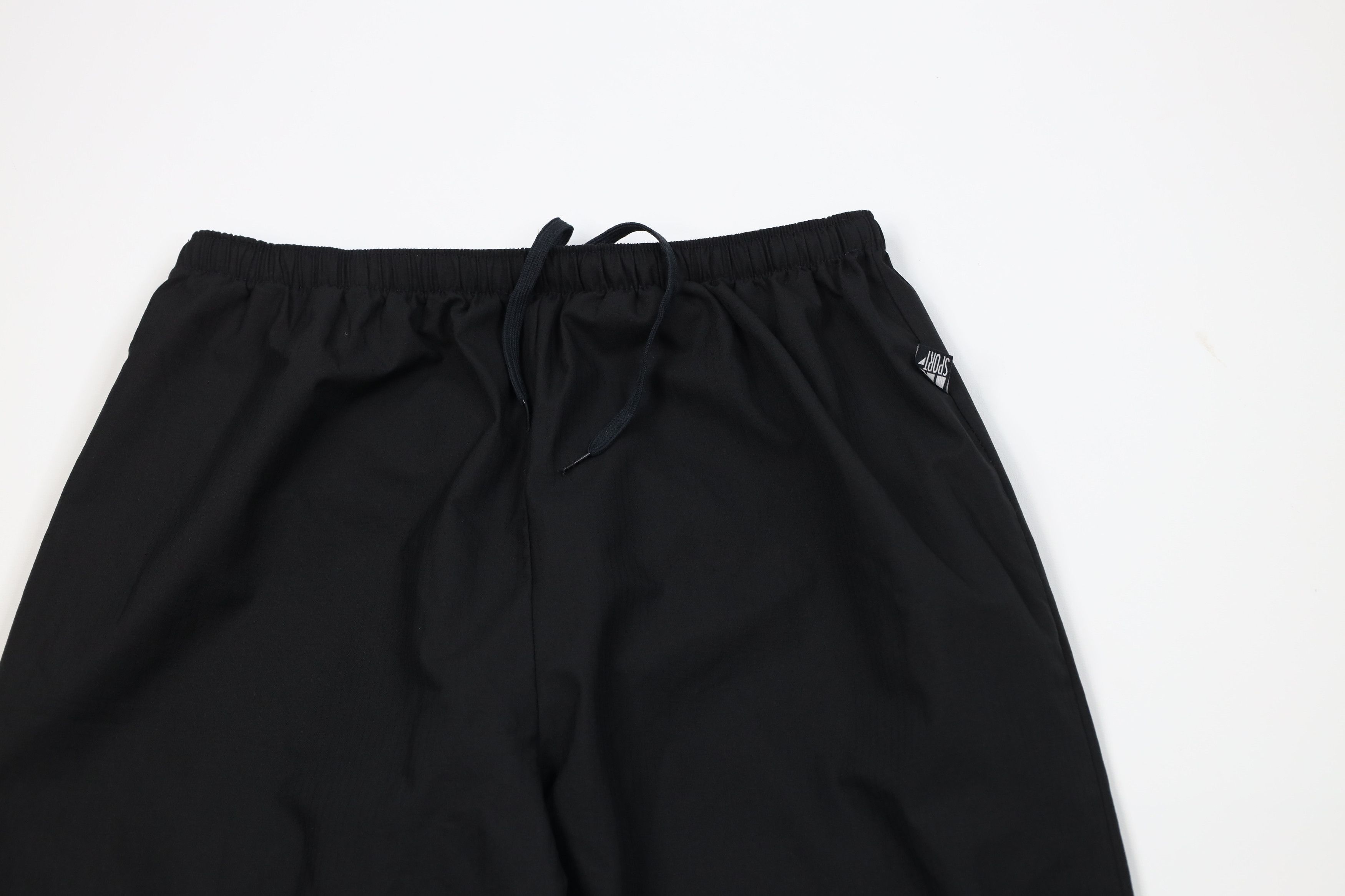 Vintage Vintage 90s Streetwear Windbreaker Joggers Pants Black USA Size US 36 / EU 52 - 2 Thumbnail