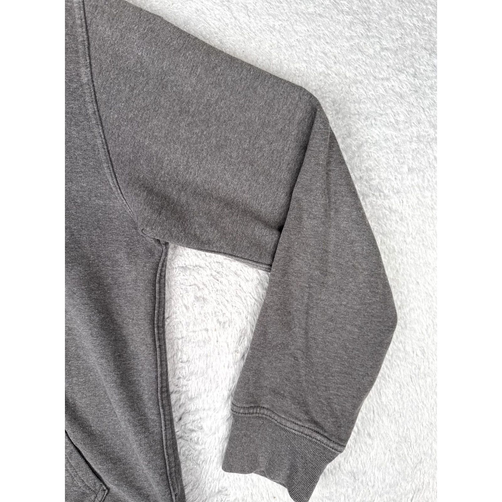The North Face The North Face Hoodie Mens Medium Gray Half Dome Logo Pullover Sweatshirt Fleece Size US M / EU 48-50 / 2 - 2 Thumbnail
